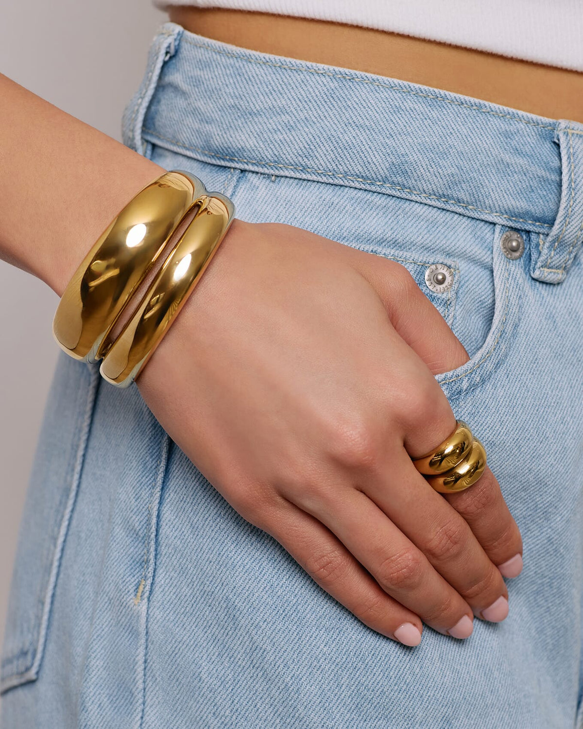Arms Of Eve Katherine Gold Cuff