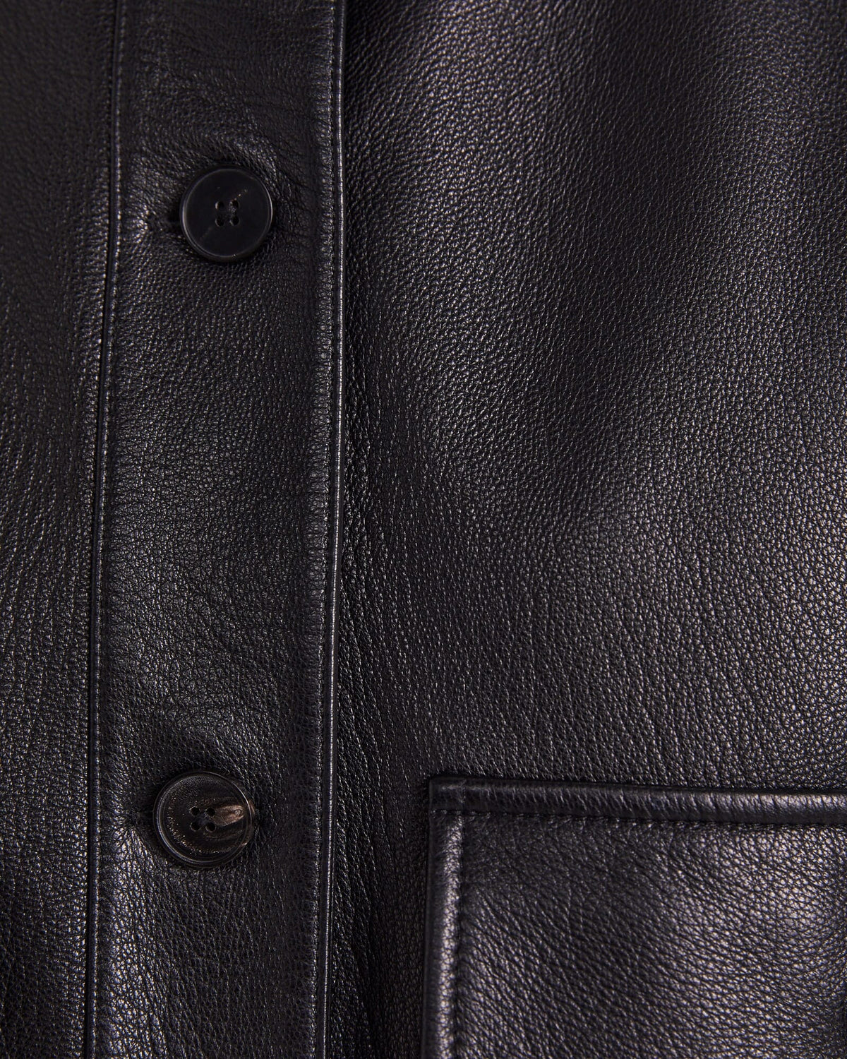Elyse Leather Bomber