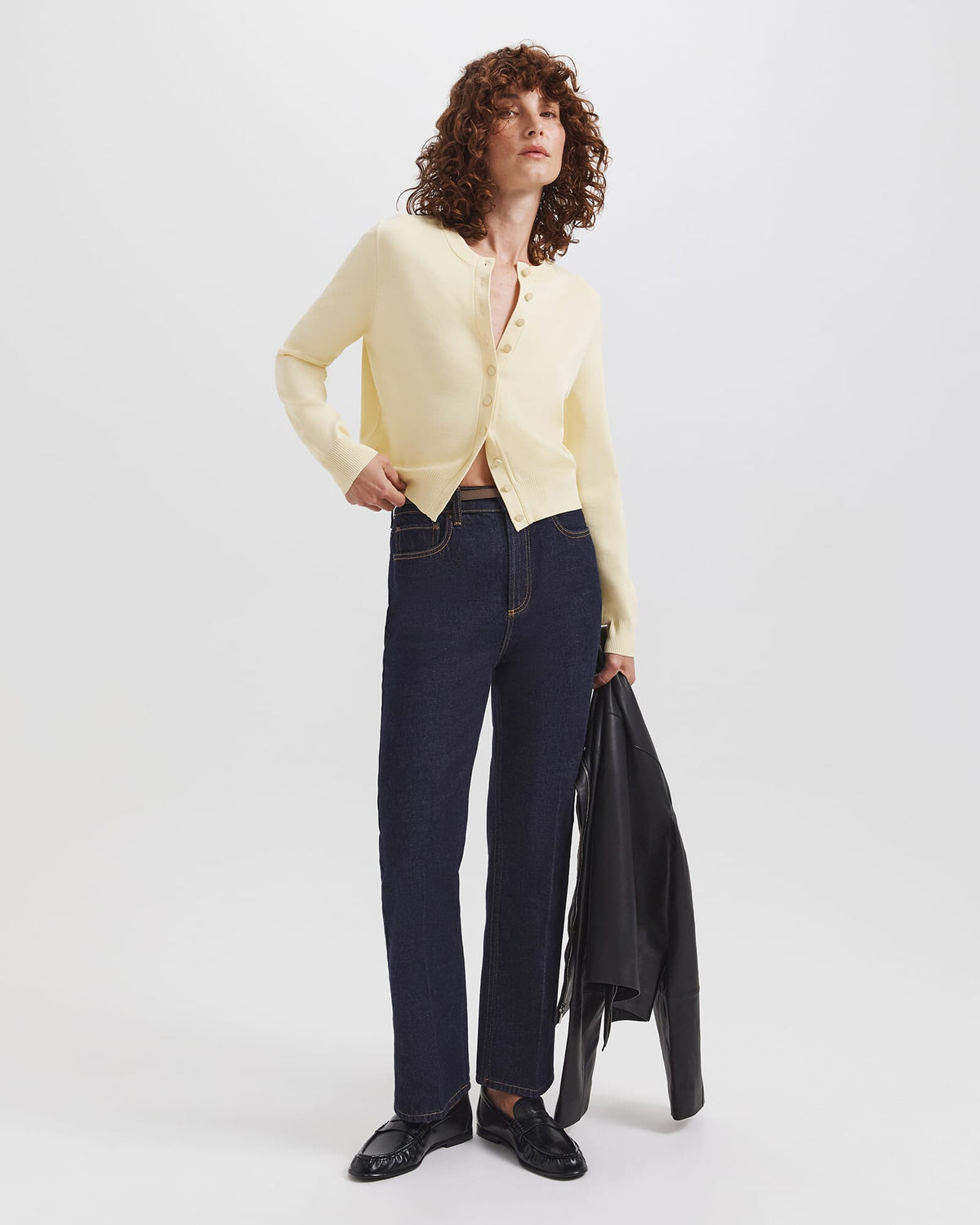 Asher Slim Cropped Jean