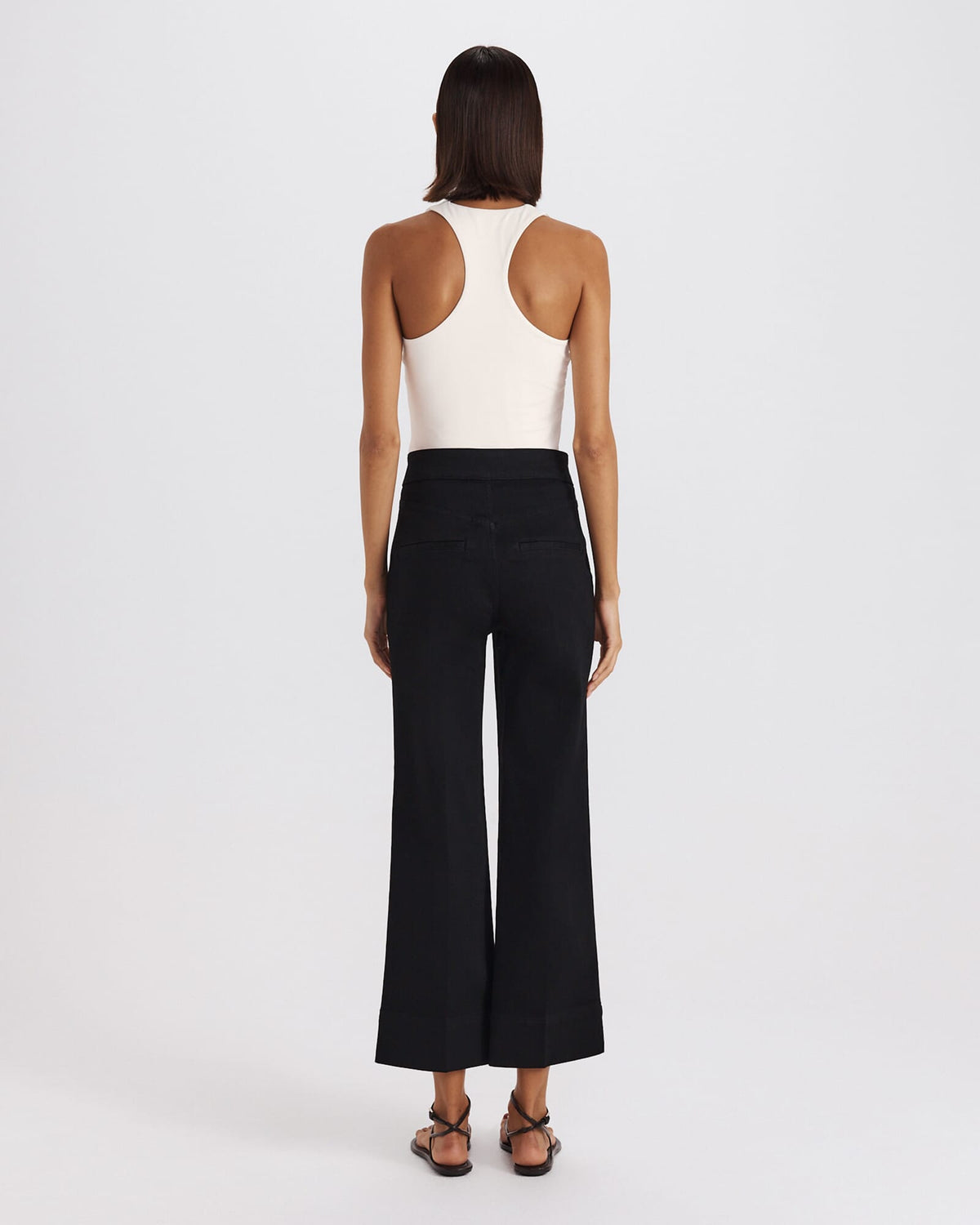Ava Cropped Wide Leg Jean