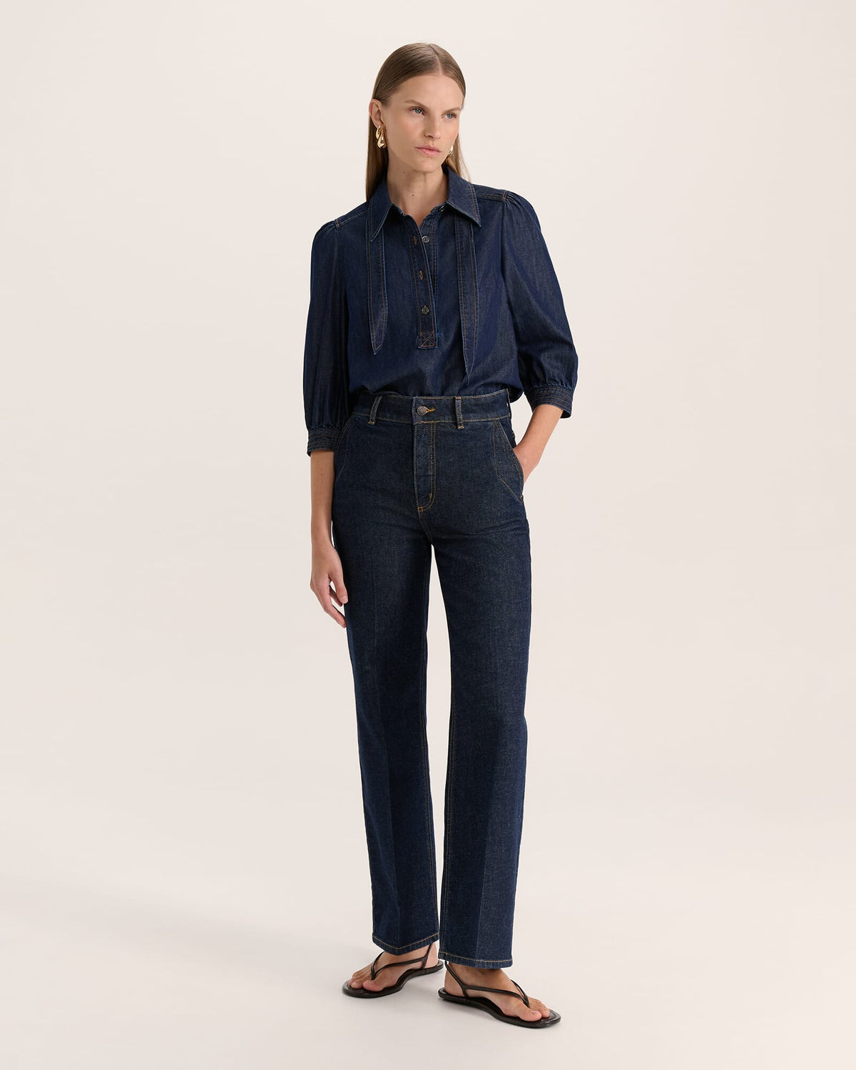 Ava Wide Leg Jean