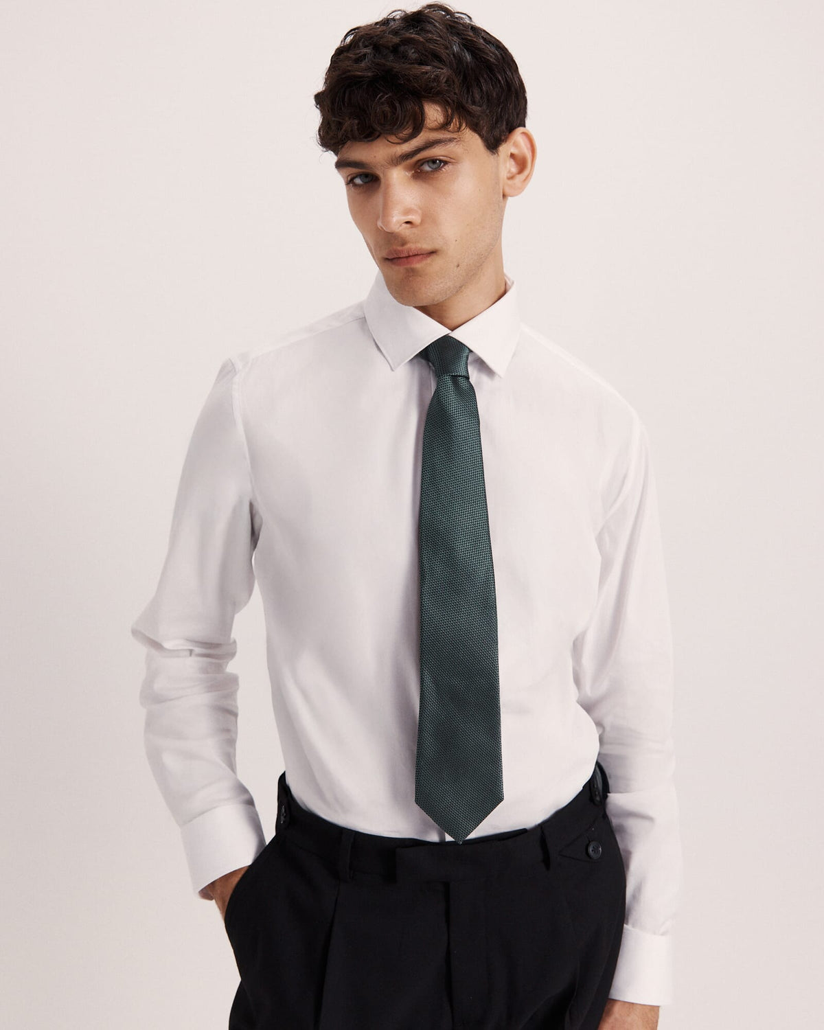 Two Tone Silk Tie