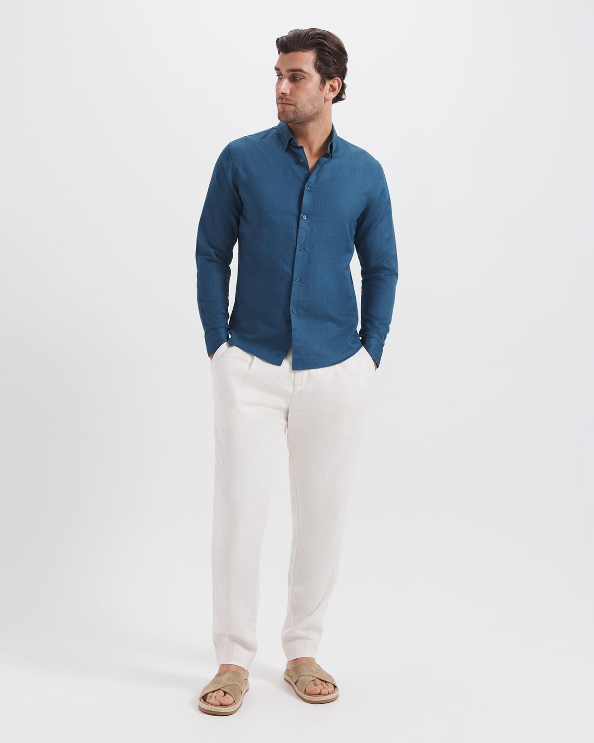 Wade Linen Blend Pant