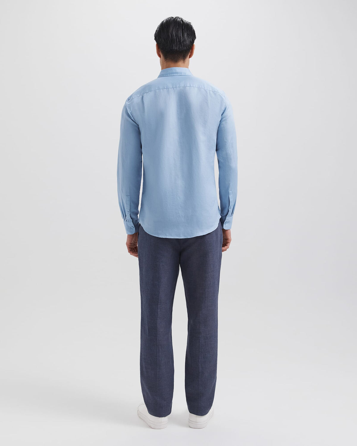 Reeves Long Sleeve Classic Linen Cotton Shirt