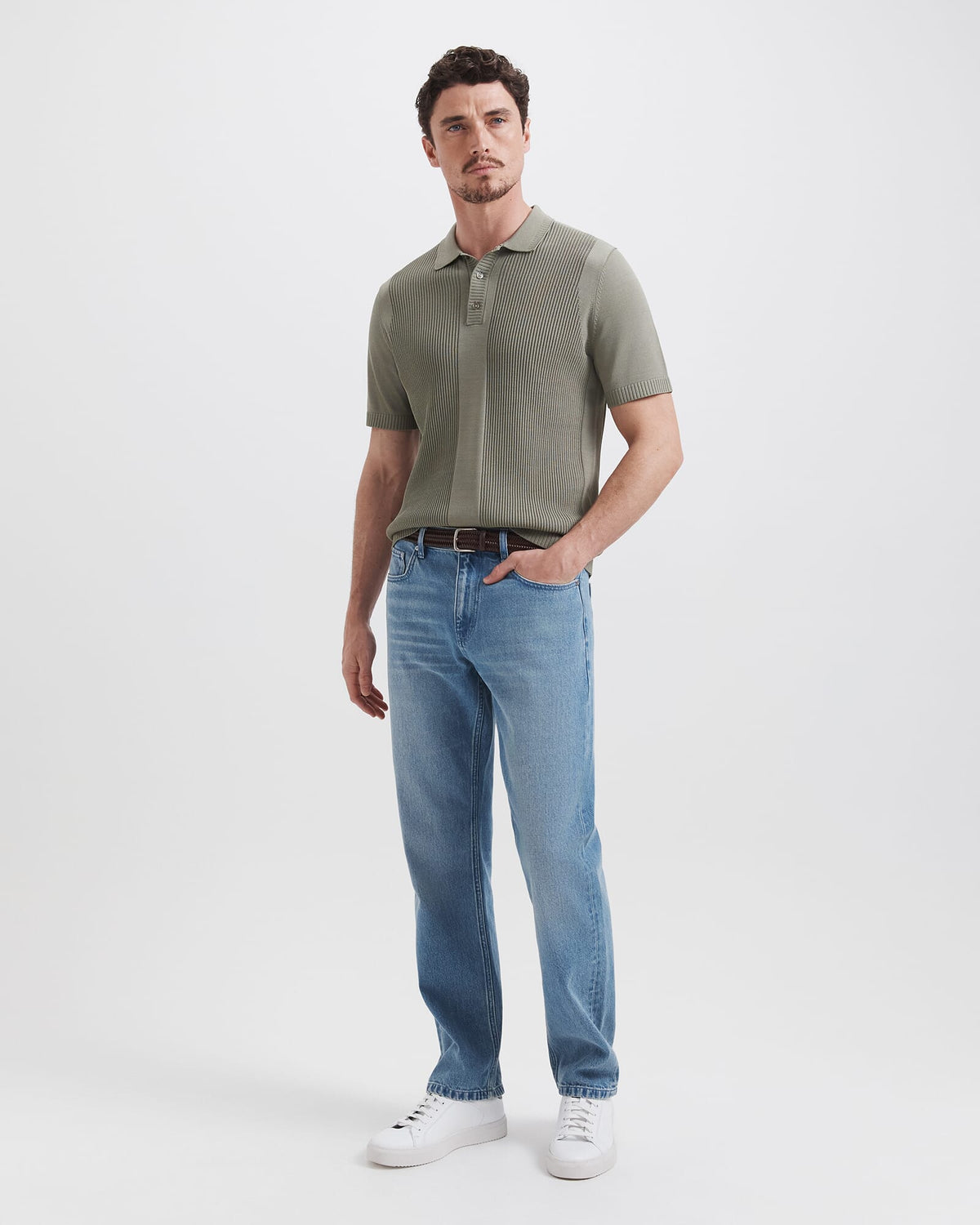 Zander Knit Polo