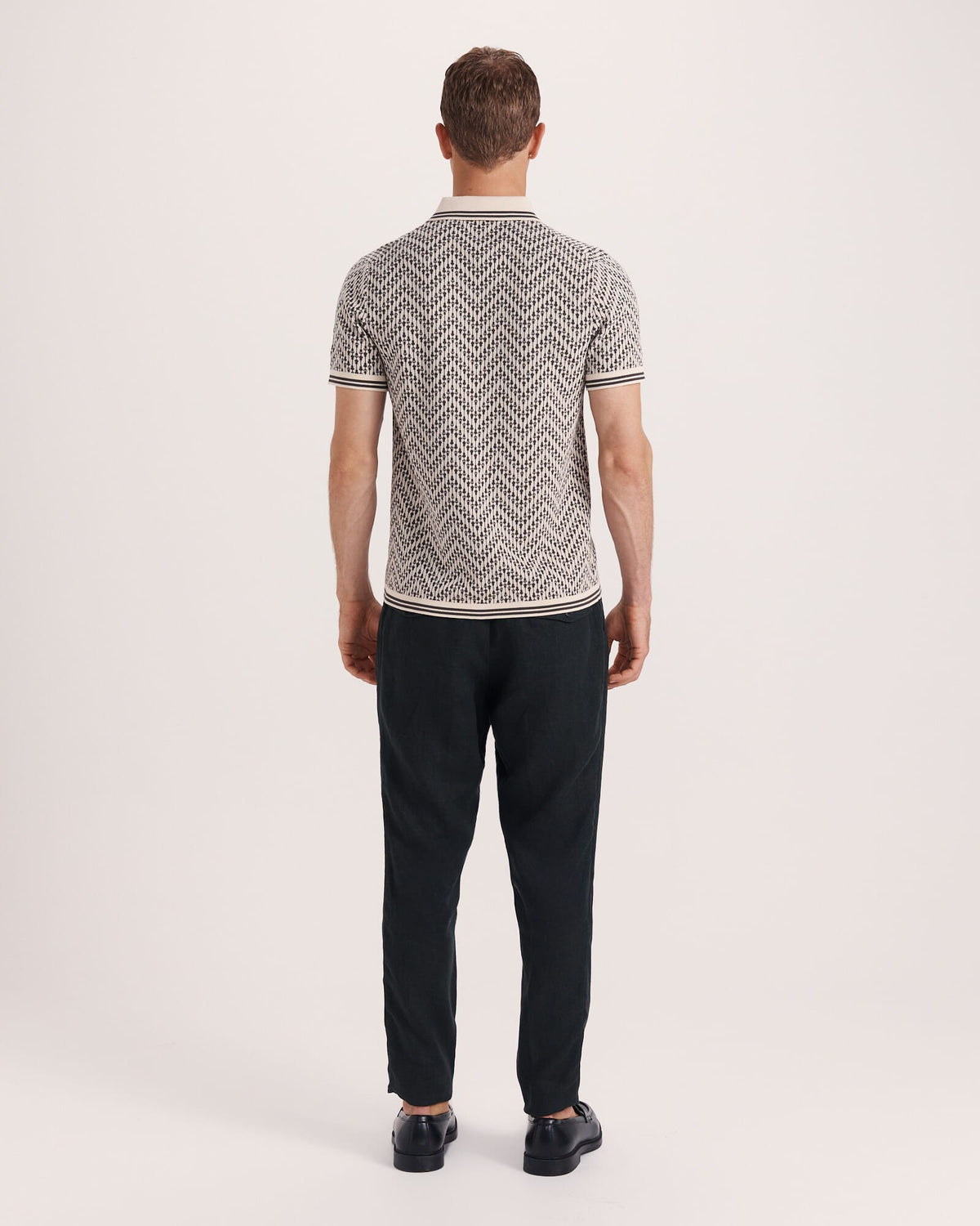 Monte Linear Knit Polo