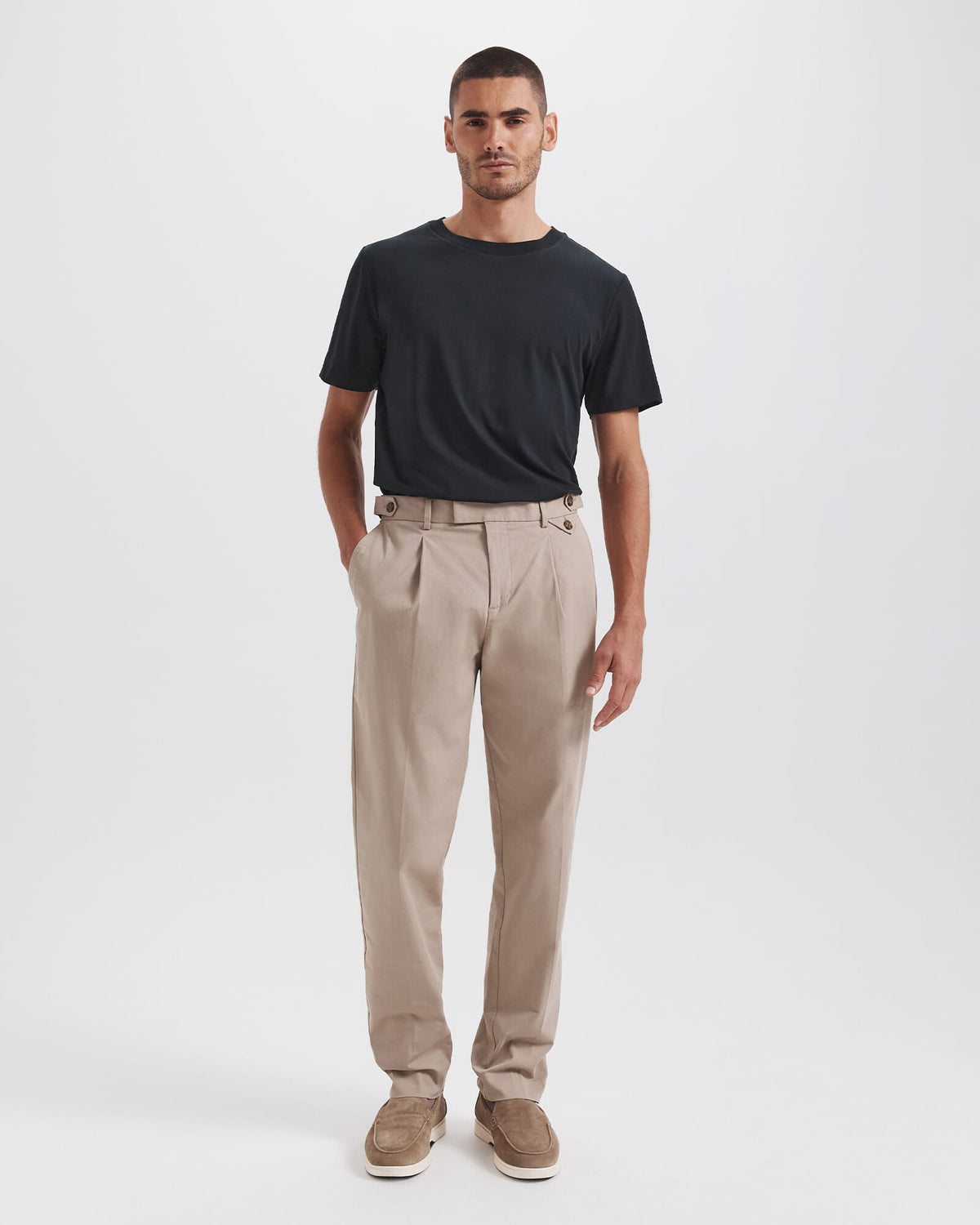 Mills Pleat Front Pant