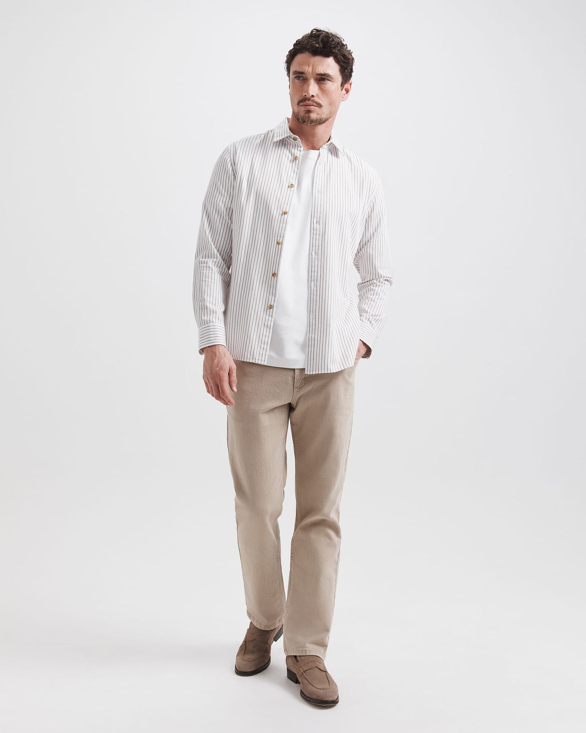 Mason Cotton Stripe Shirt
