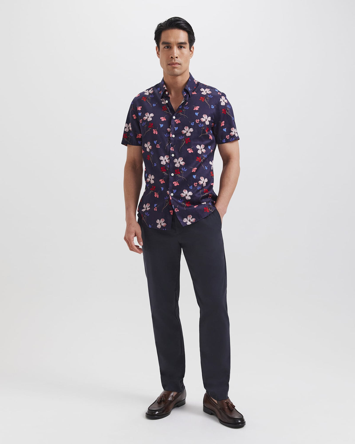 Jean-Luc Short Sleeve Print Shirt