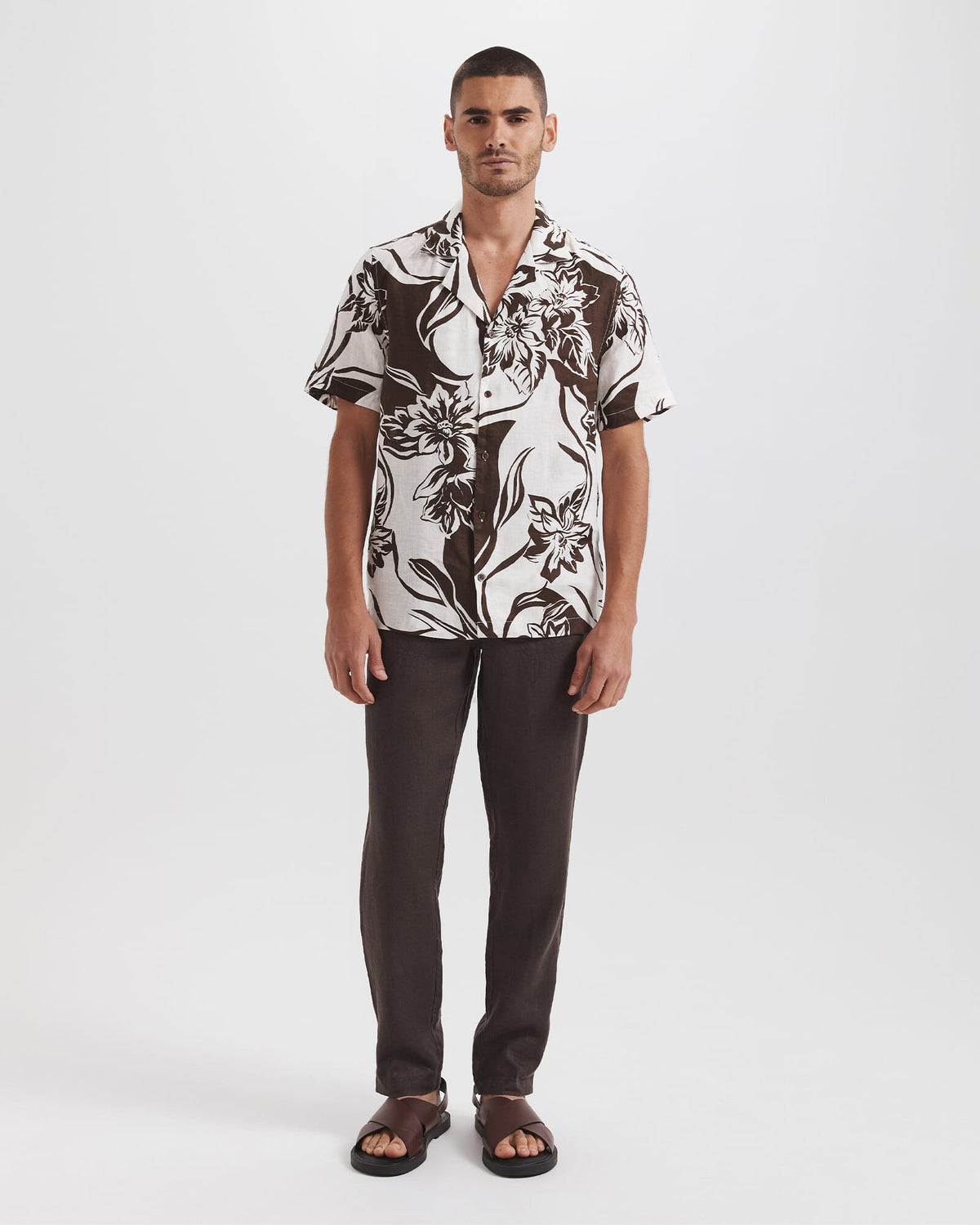 Salazar Short Sleeve Resort Print Shirt