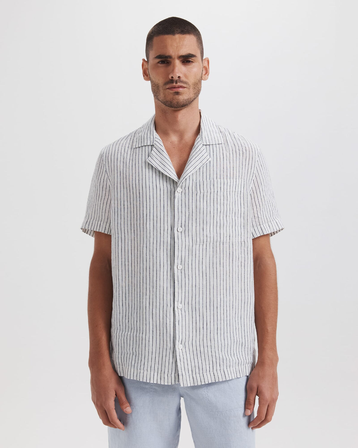 Anderson Stripe Short Sleeve Resort Shirt