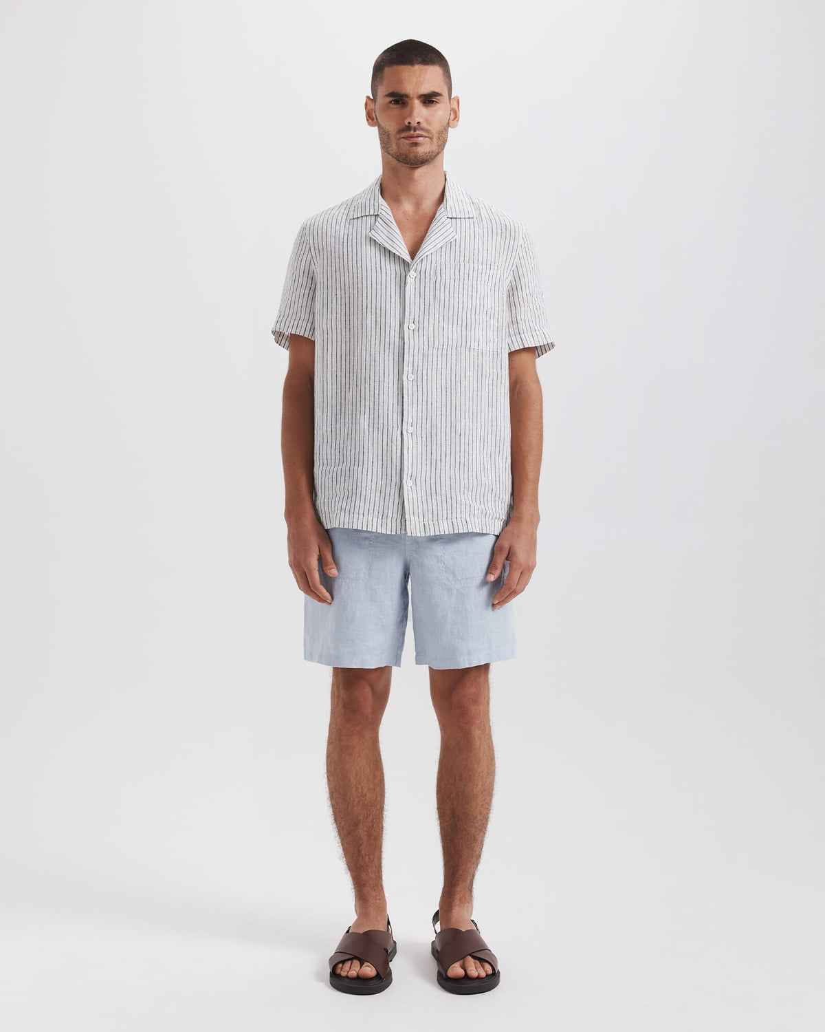 Anderson Stripe Short Sleeve Resort Shirt