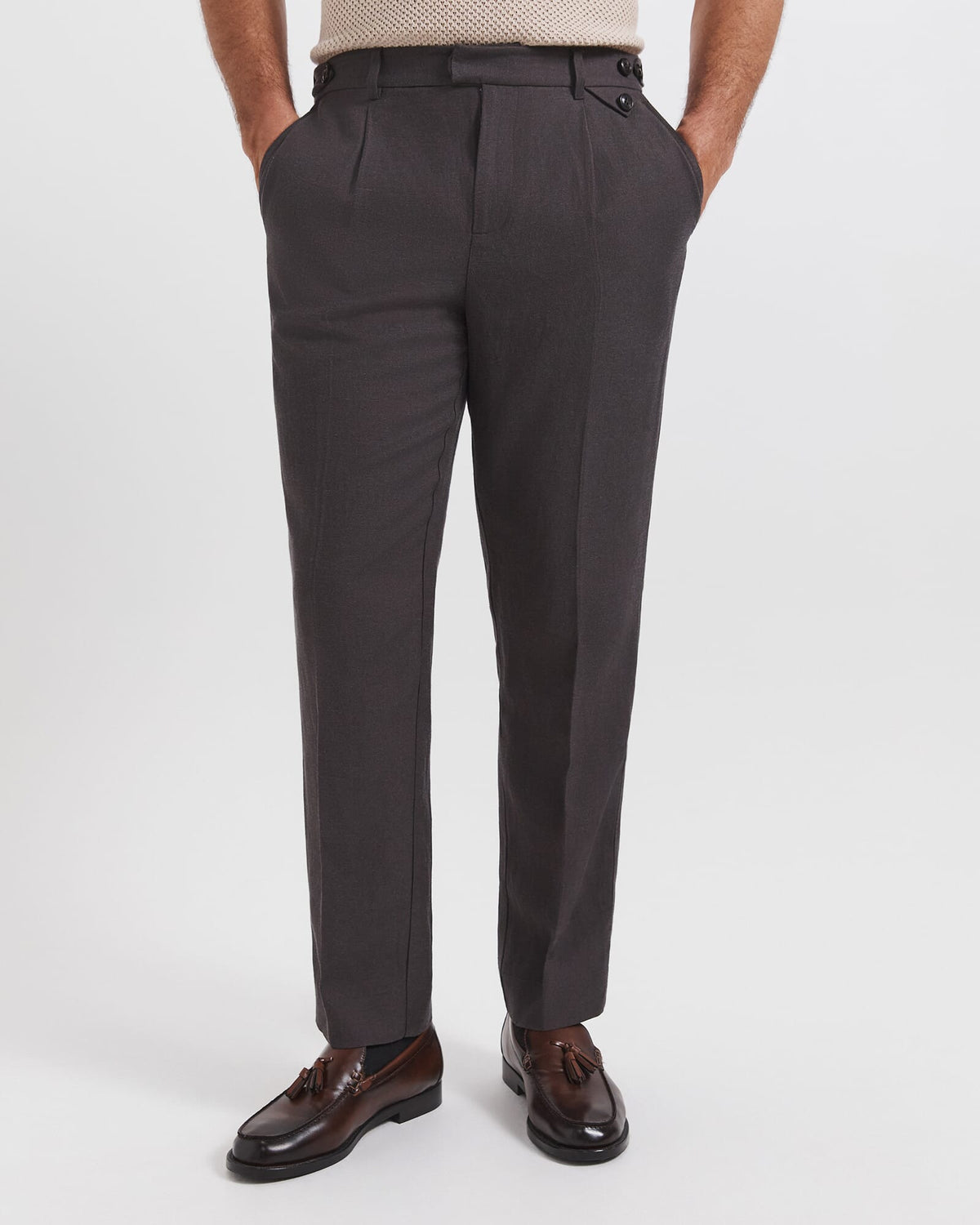 Goddard Viscose Linen Pant