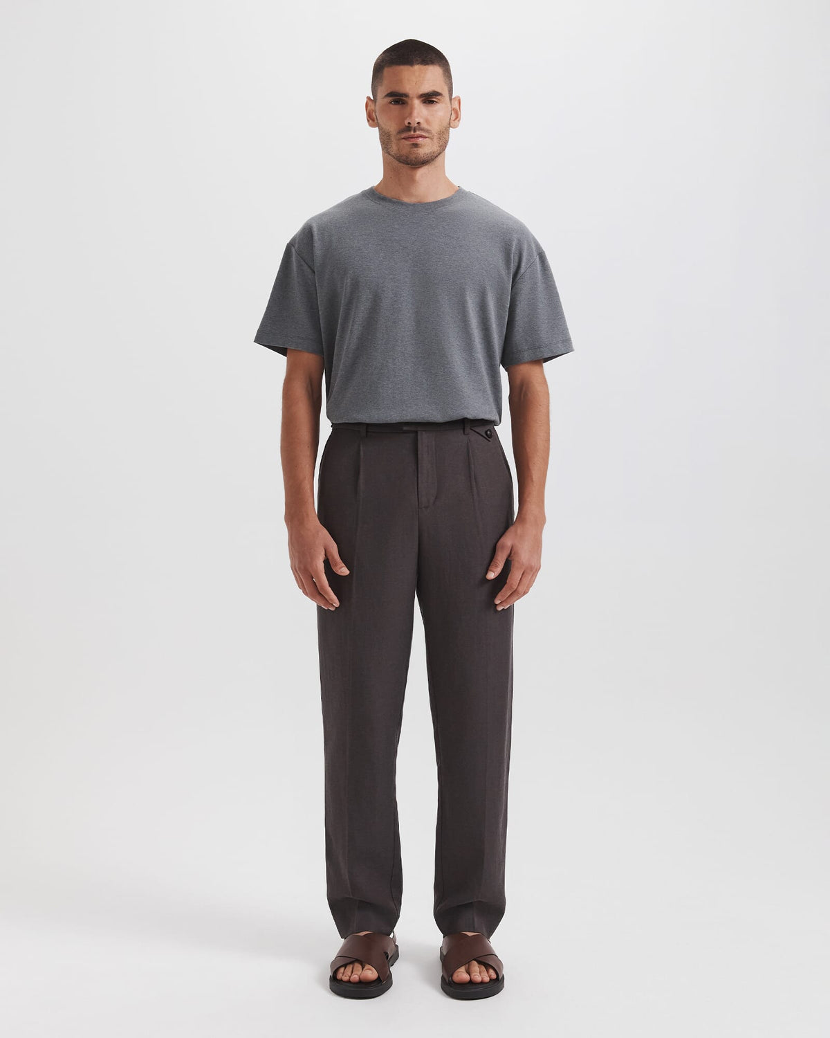 Goddard Viscose Linen Pant