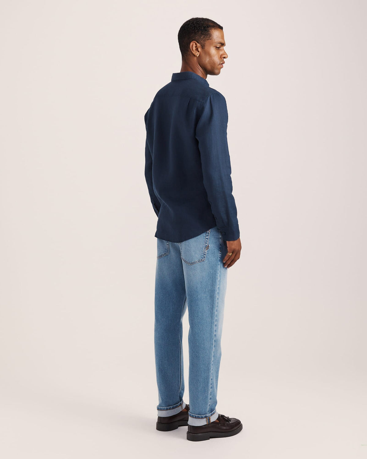 Anderson Long Sleeve Classic Linen Shirt