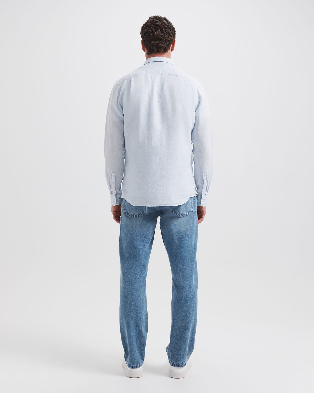 Anderson Classic Yarn Dyed Linen Shirt