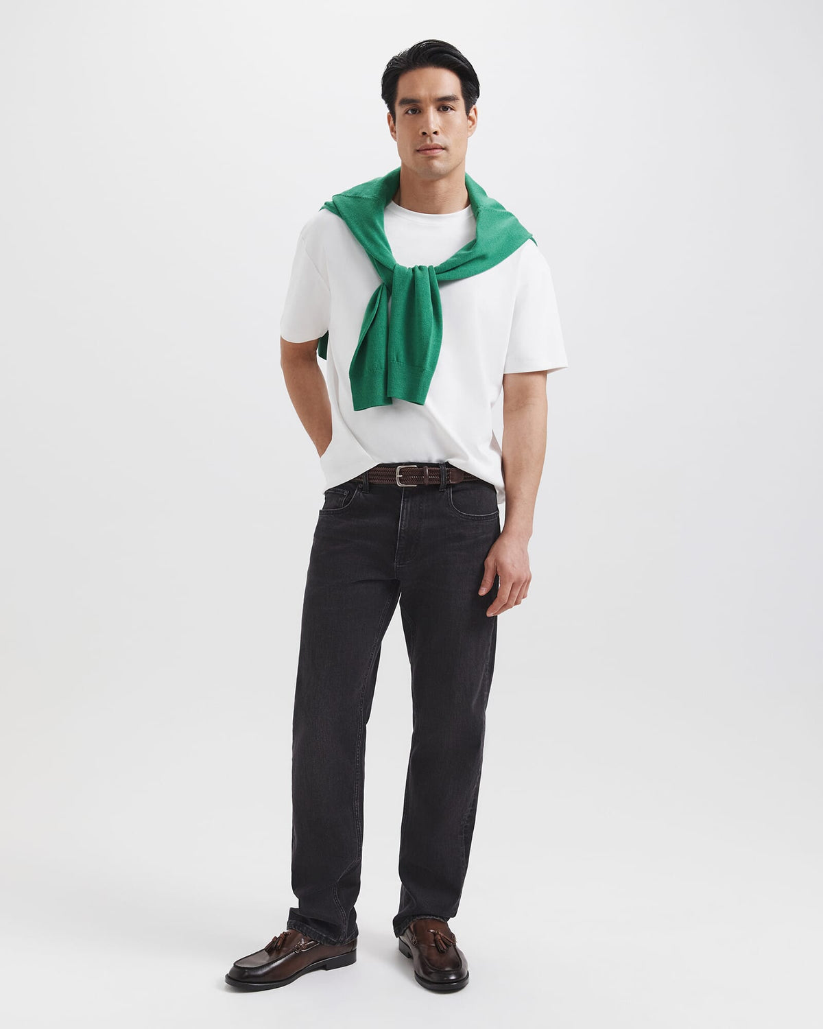 Franklin Merino Wool V-Neck Knit
