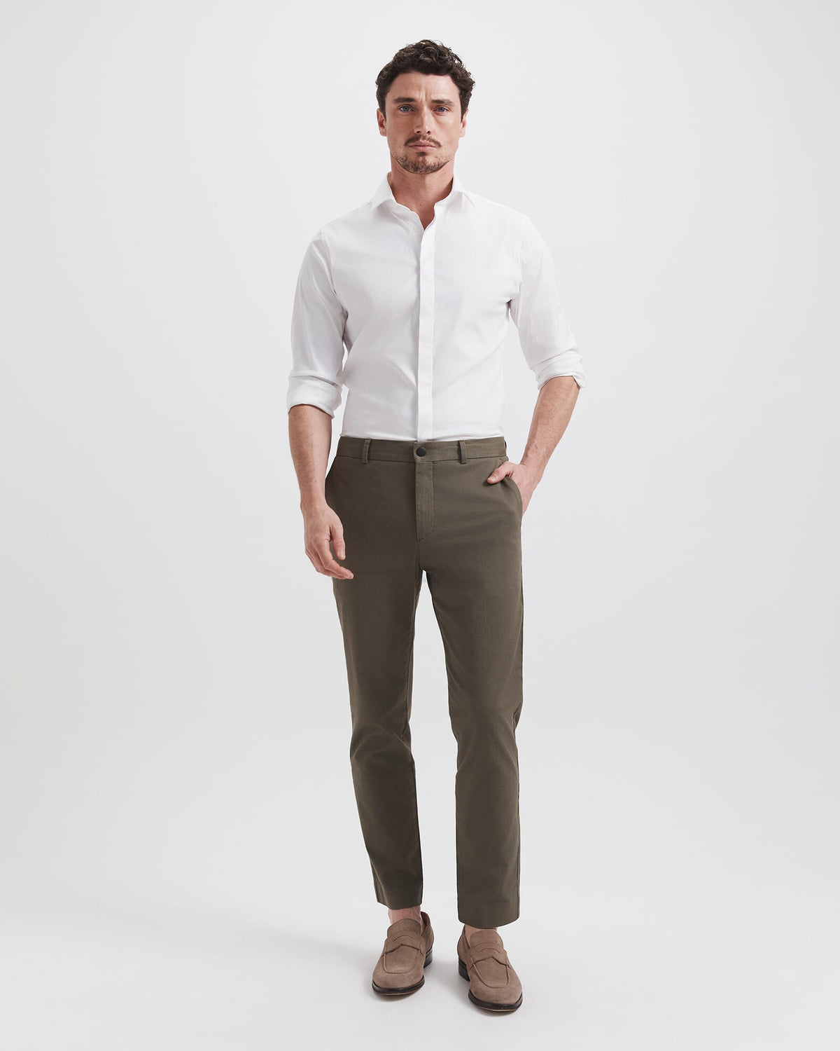 Stretch Poplin Shirt