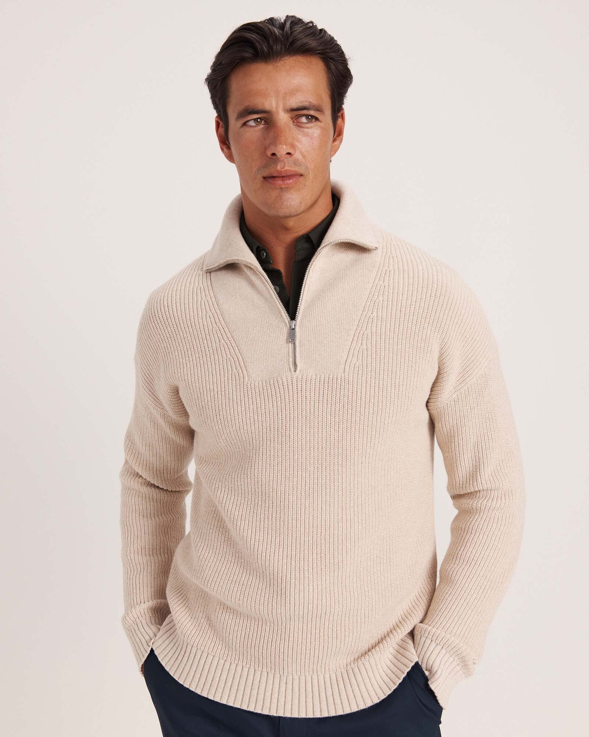 Soren Quarter Zip Knit