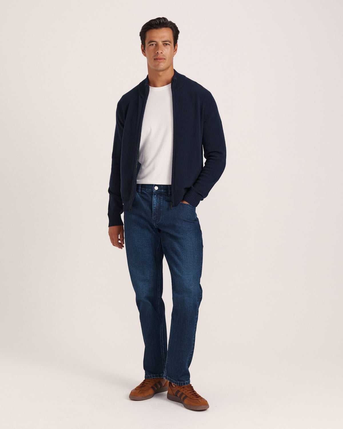 Solo Zip Through Knit