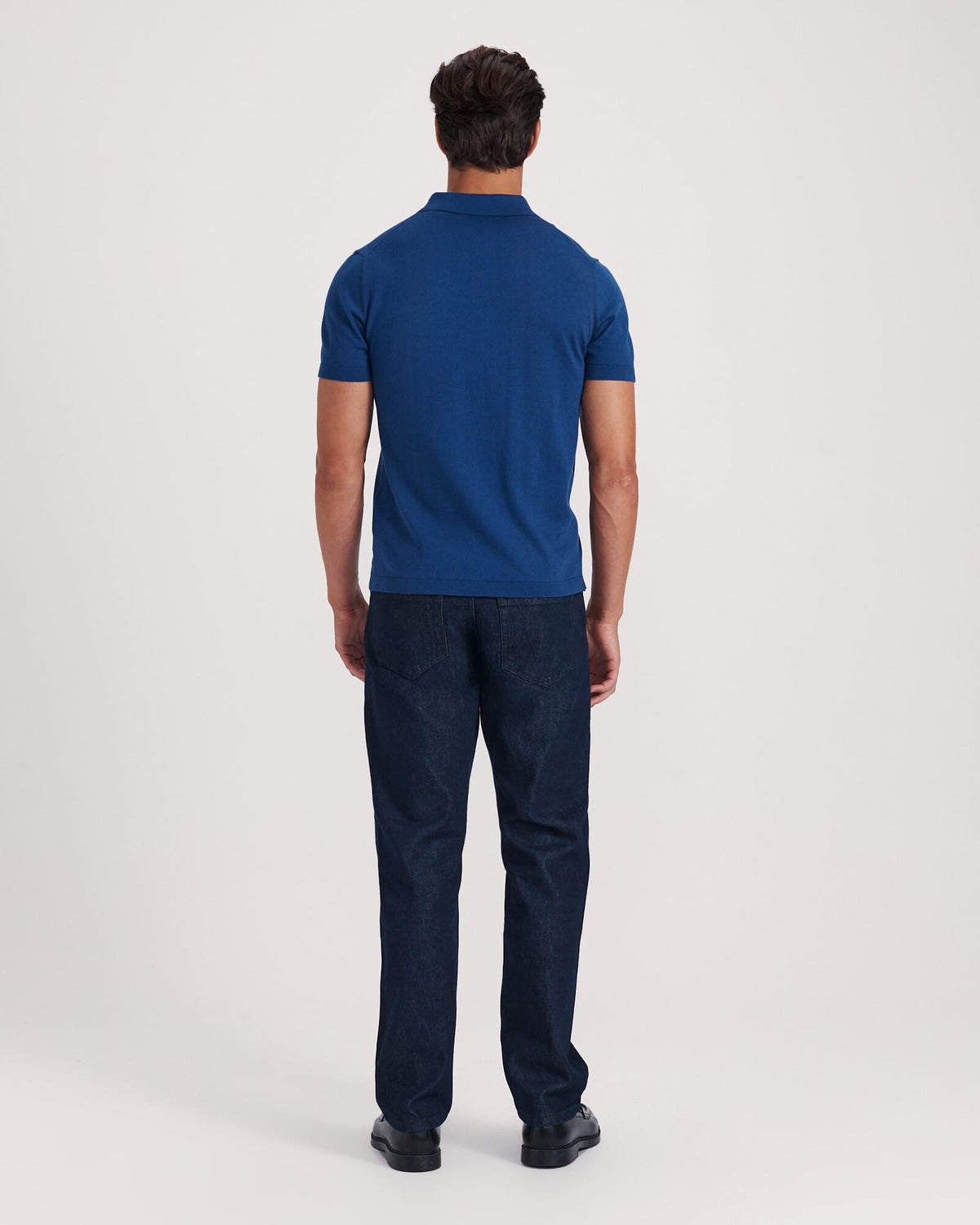 Marone Cotton Knit Polo