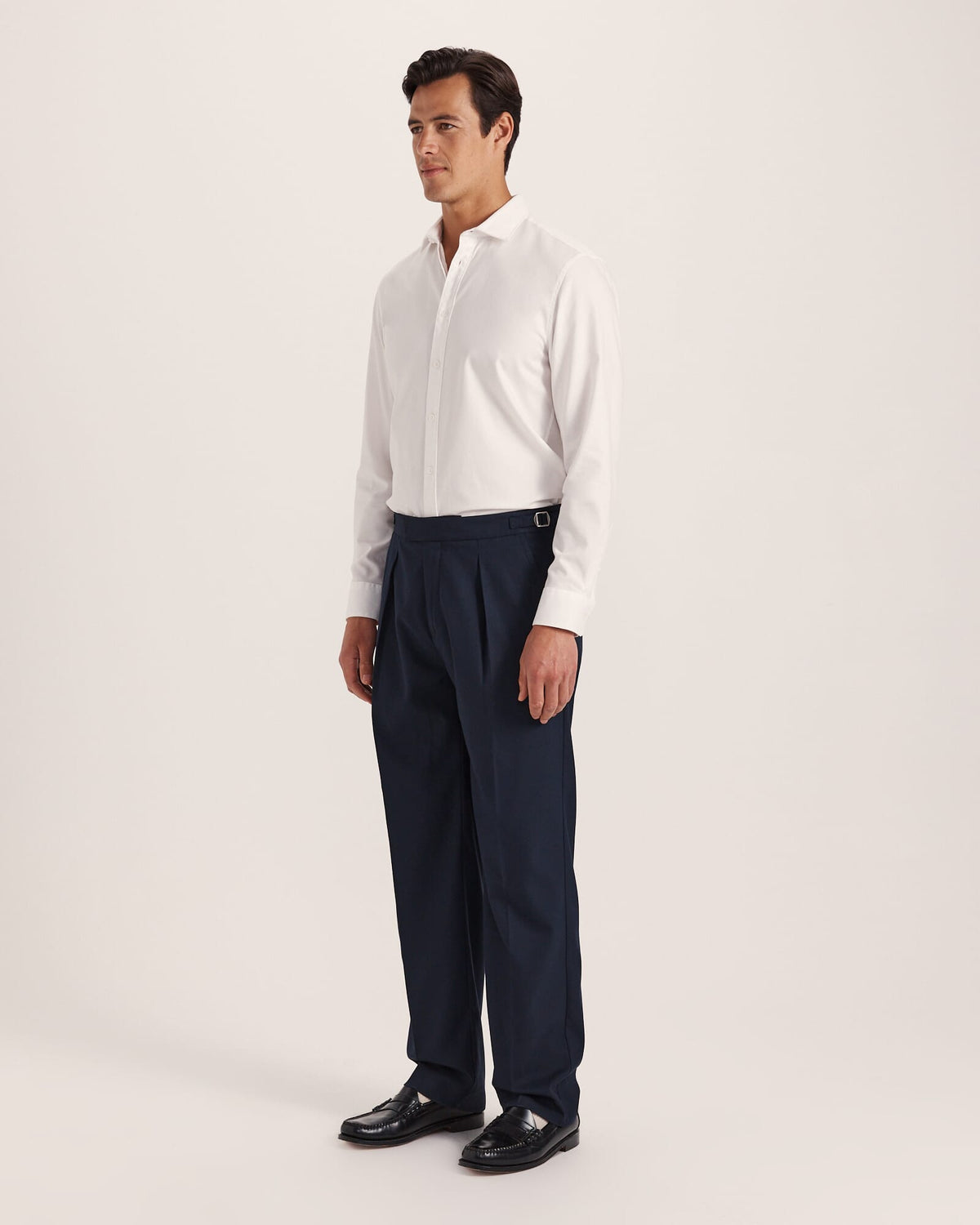 Henry Wide Pleat Pant