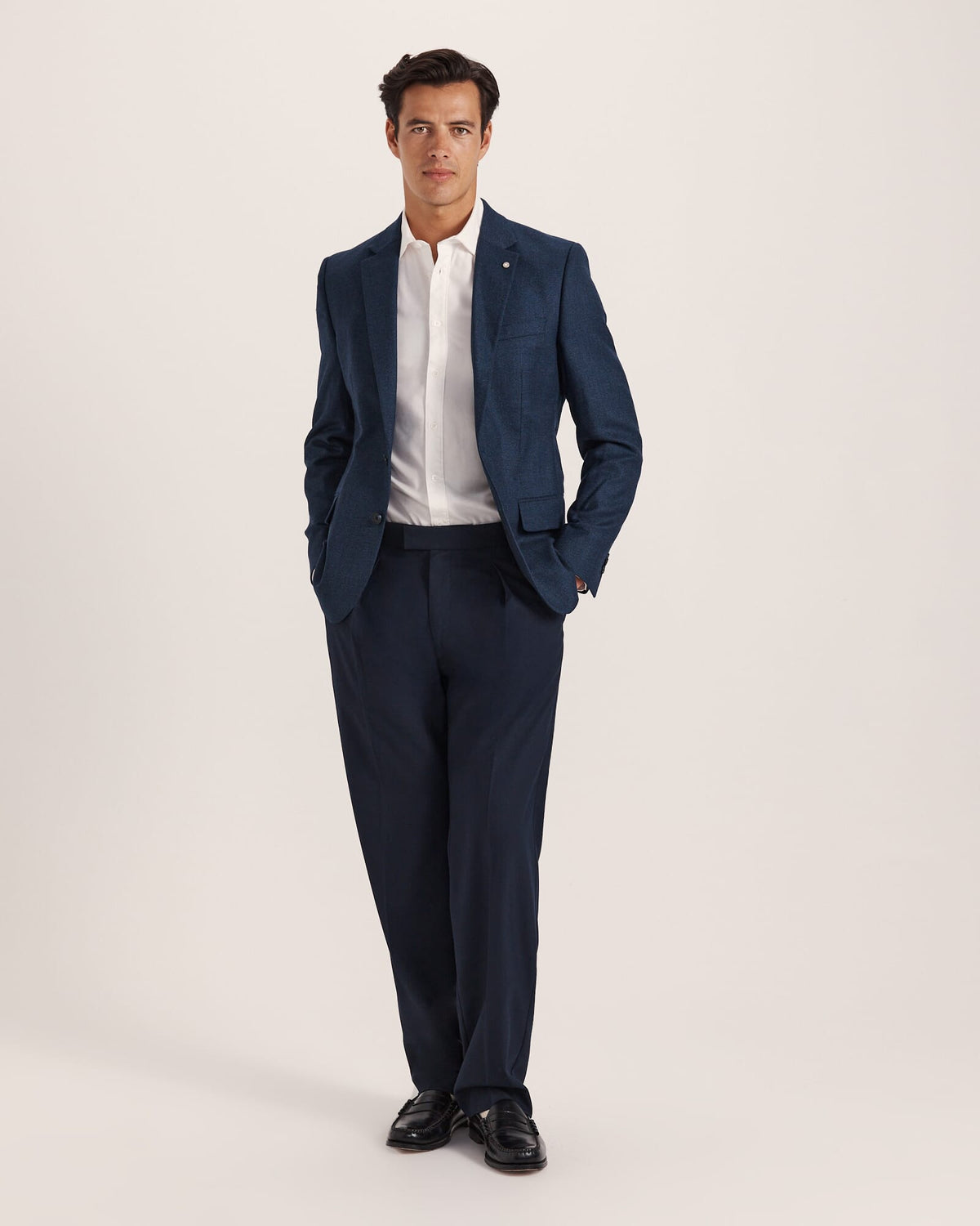 Henry Wide Pleat Pant