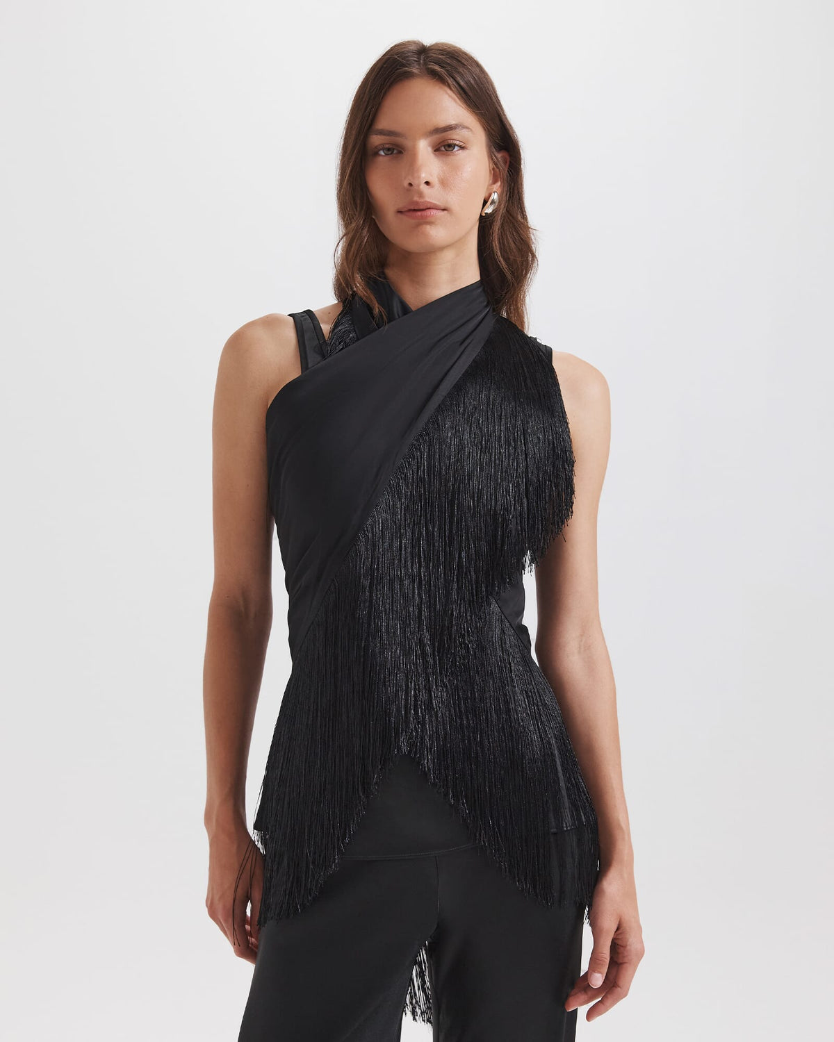 Elke Fringe Scarf