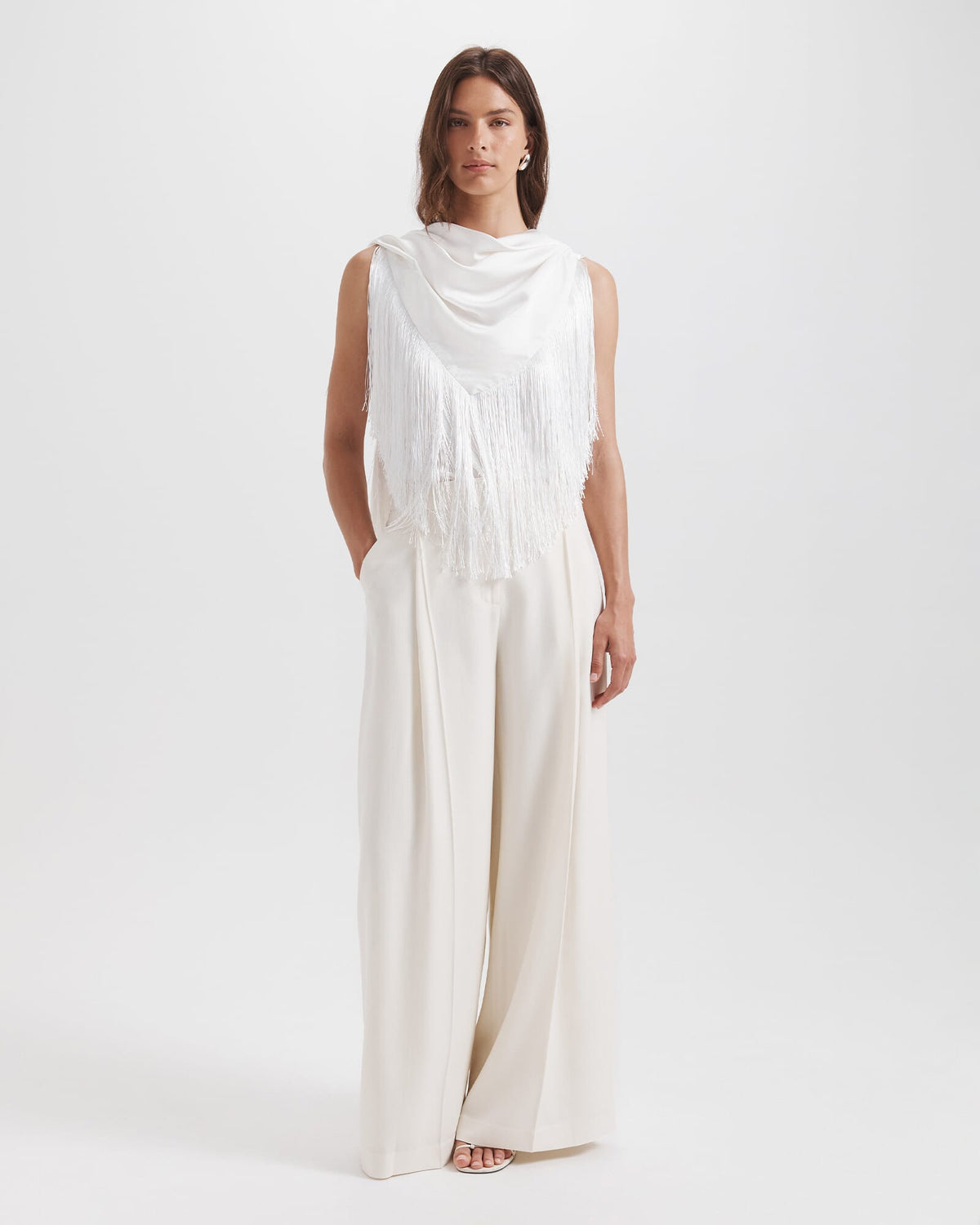Elke Fringe Scarf