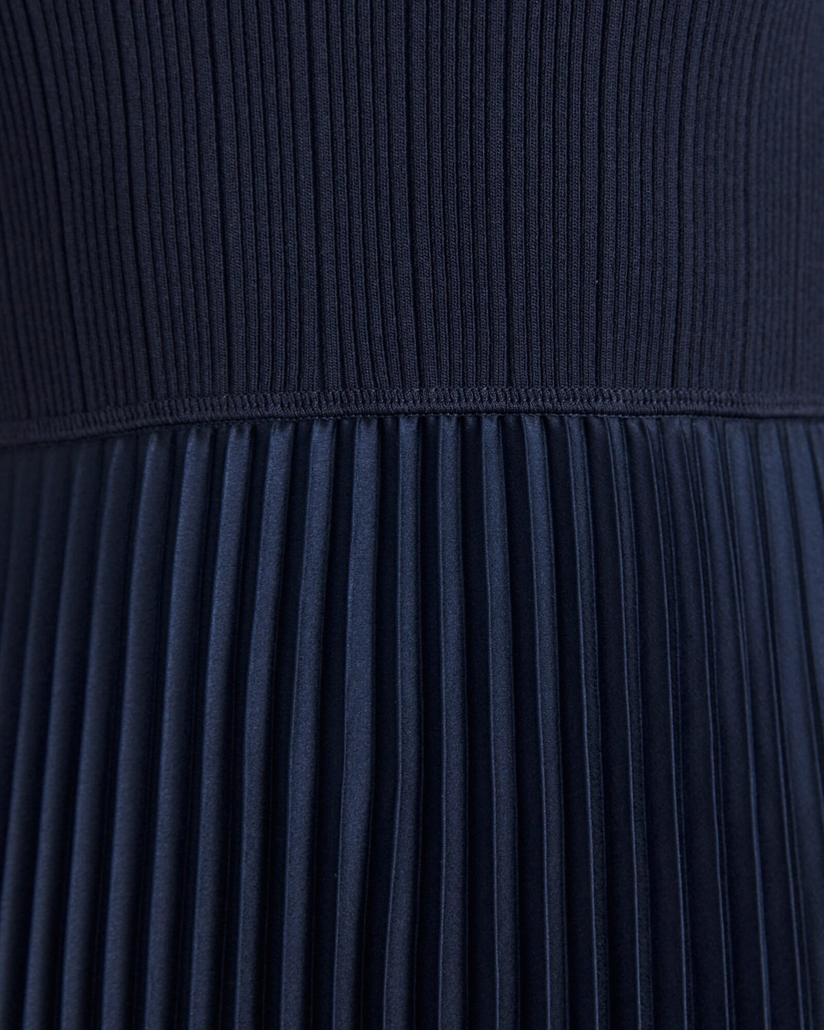 Vicky V-Neck Mixed Media Dress