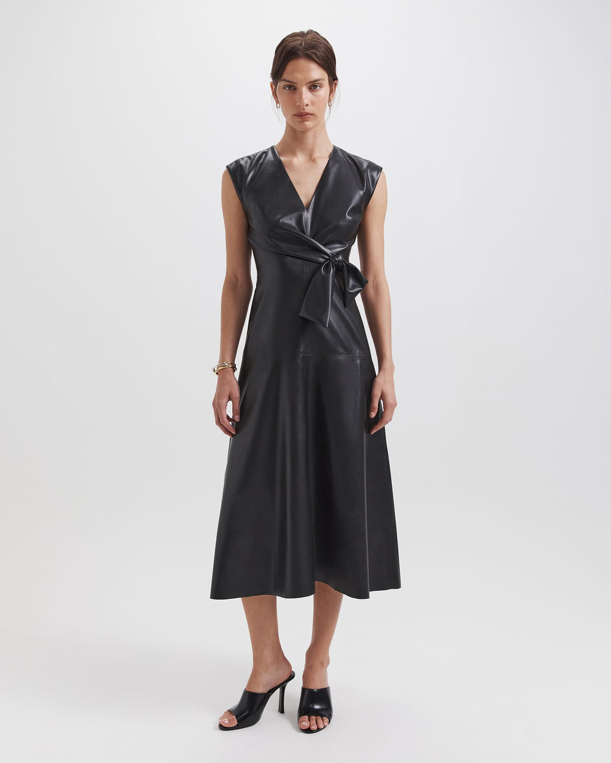 Mimi Faux Leather Dress