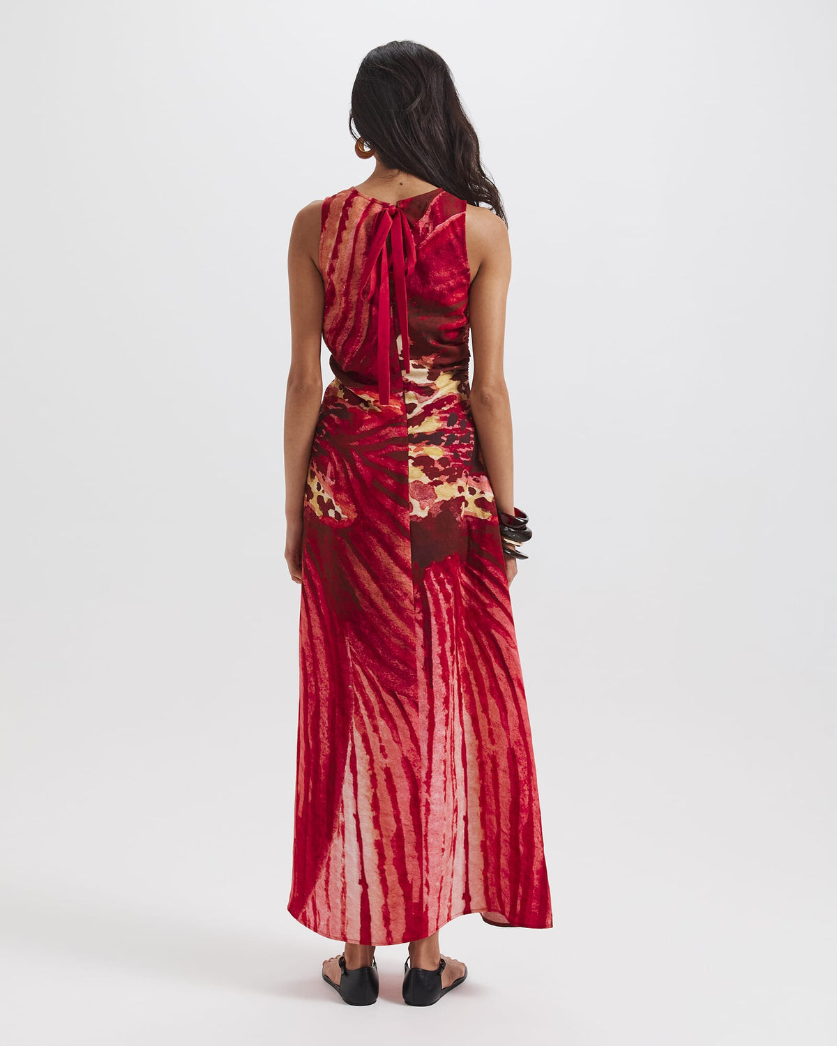 Cymbelle Rouched Midi Dress