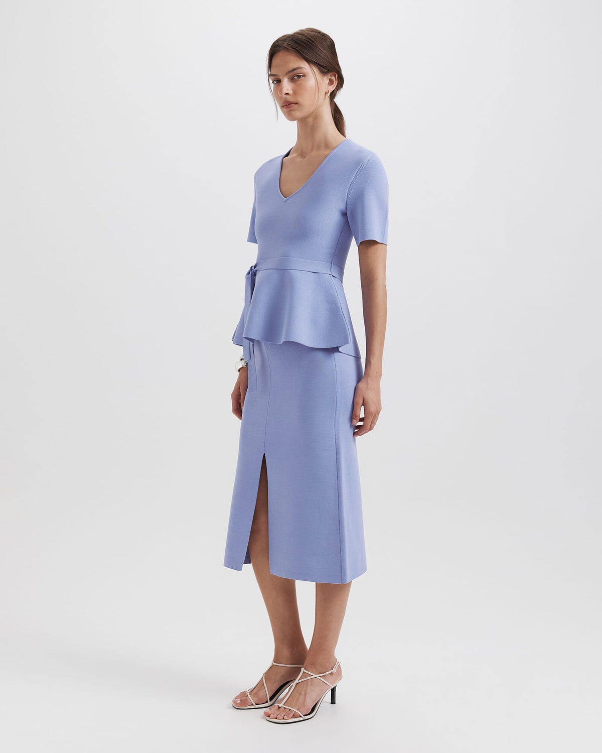 Mia Milano Peplum Top