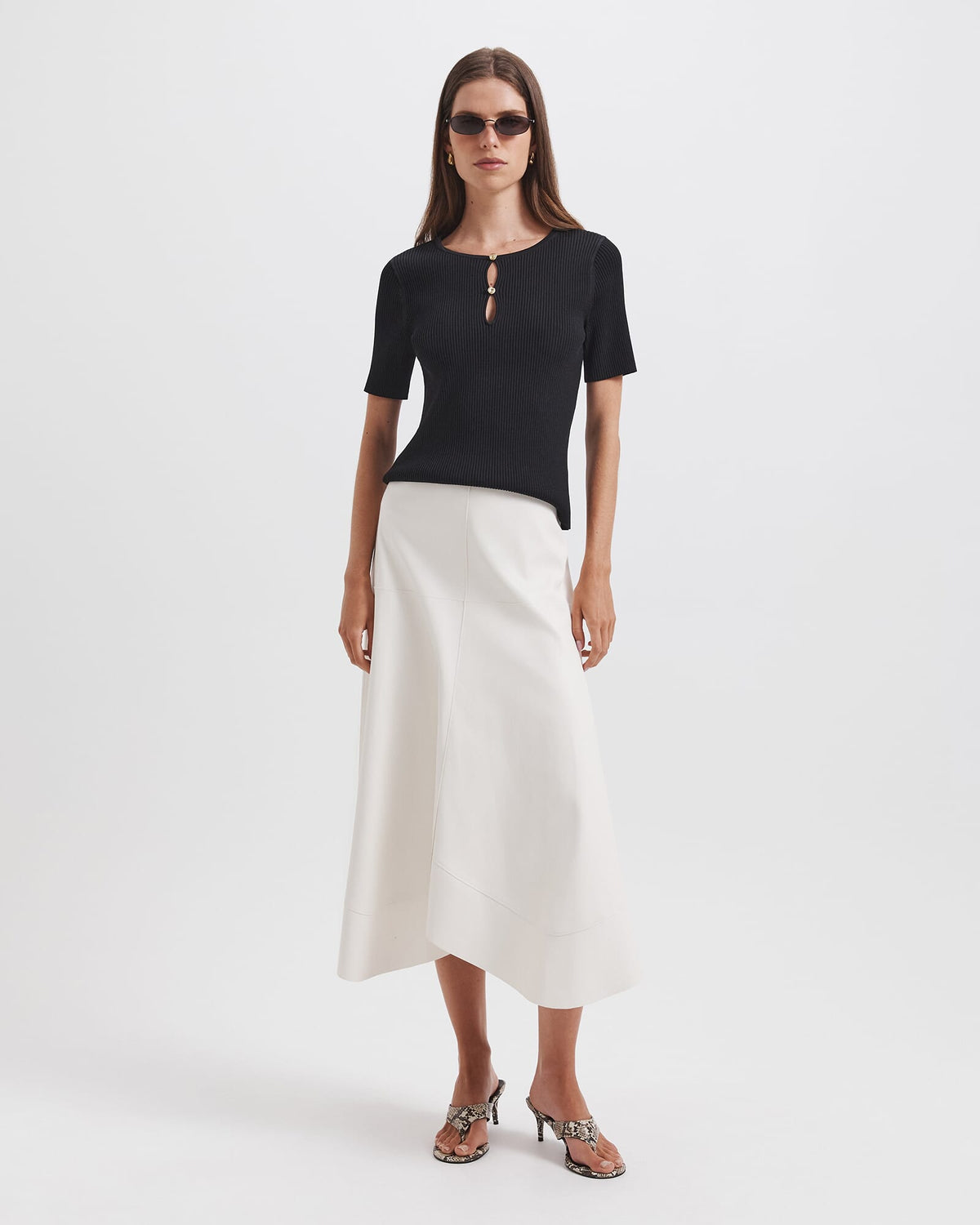 Vicky Keyhole Rib Knit