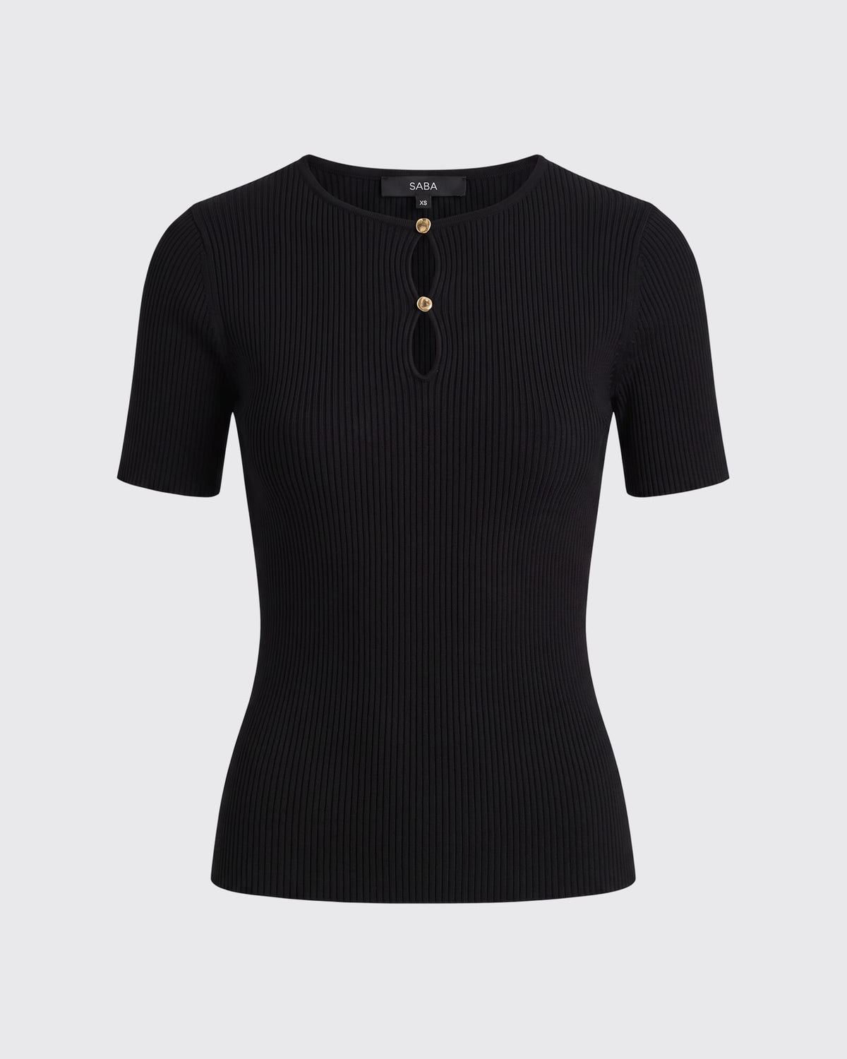 Vicky Keyhole Rib Knit