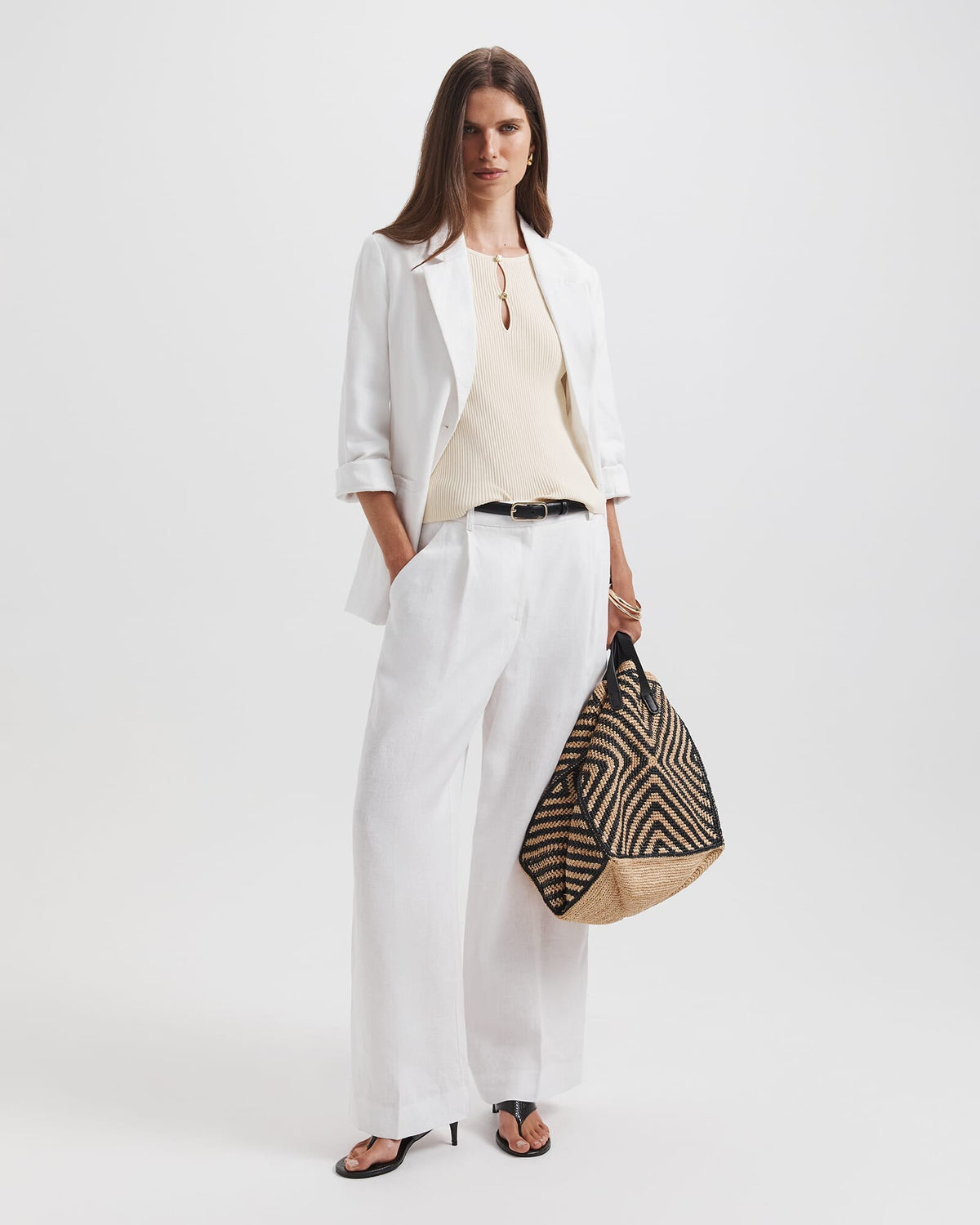 Vicky Keyhole Rib Knit