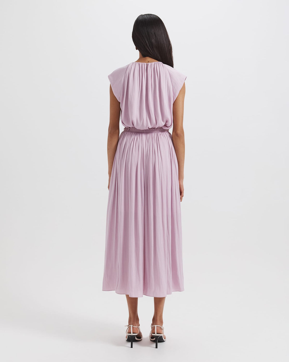 Lillian Pleated Maxi Skirt