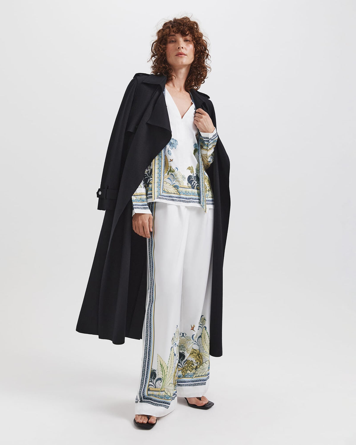 Liora Tie Neck Blouse