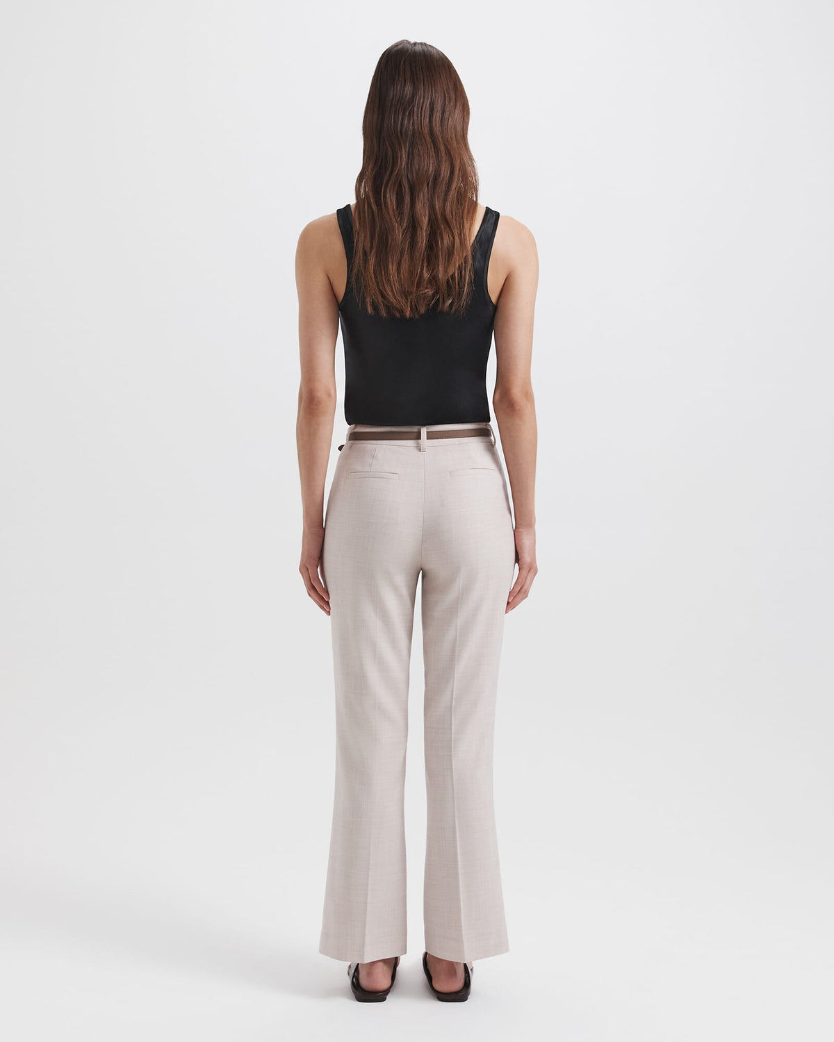 Celeste Wool Cropped Pant