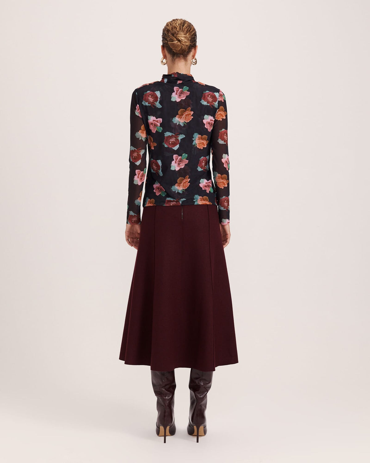 Bettina Long Sleeve Mesh Top
