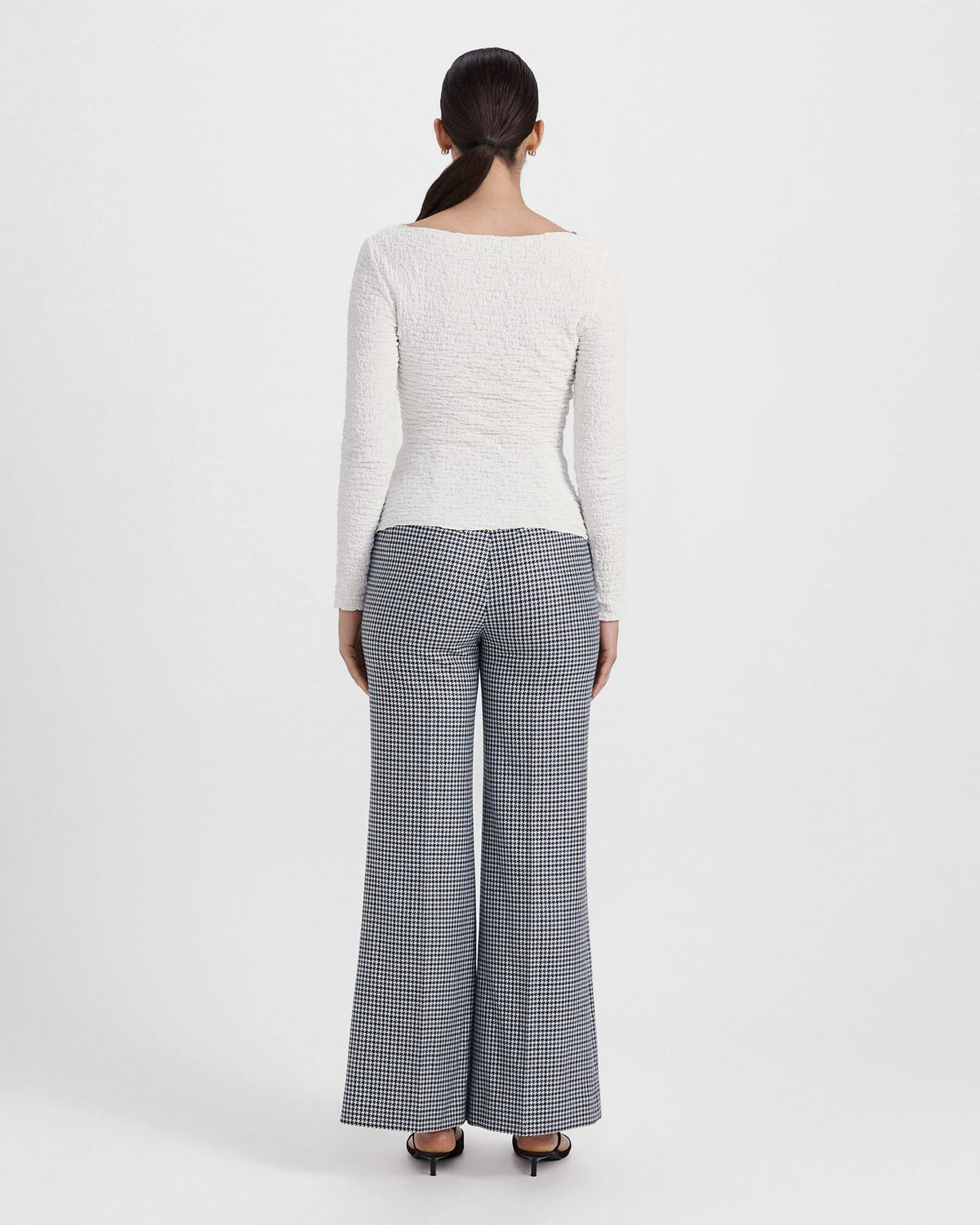Luna Textured Long Sleeve Top