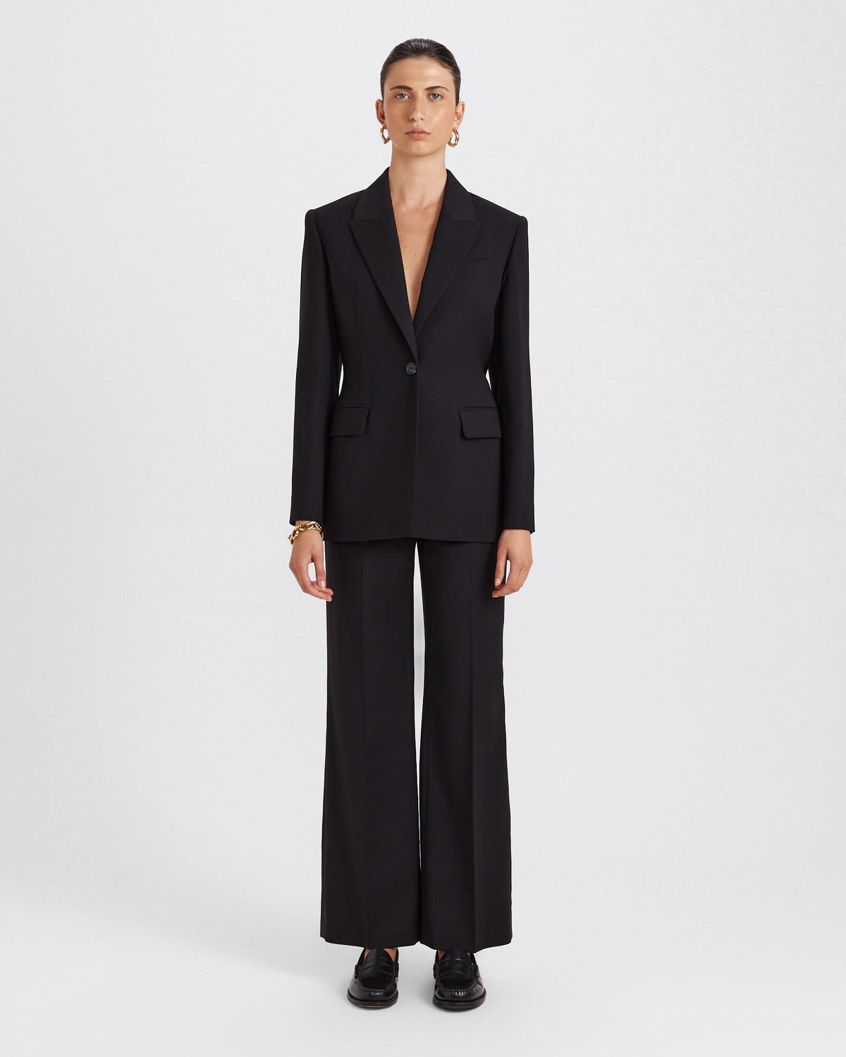 Celeste Wool Classic Blazer