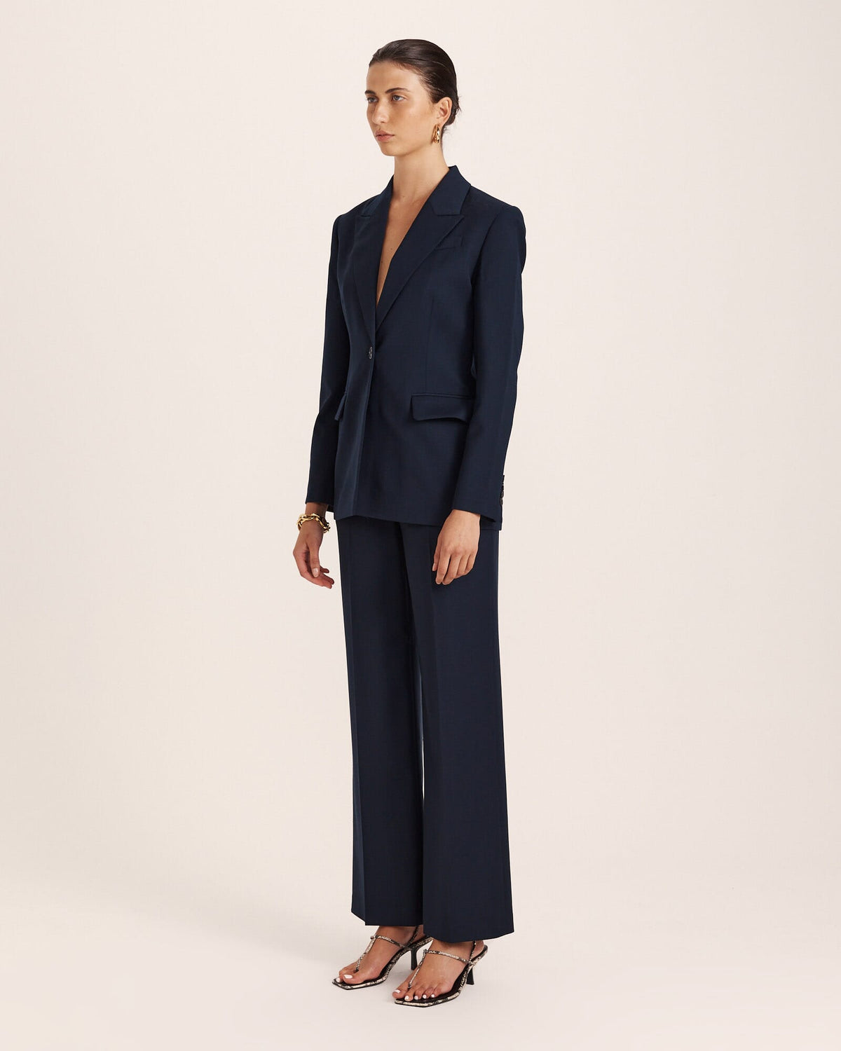 Celeste Wool Classic Blazer