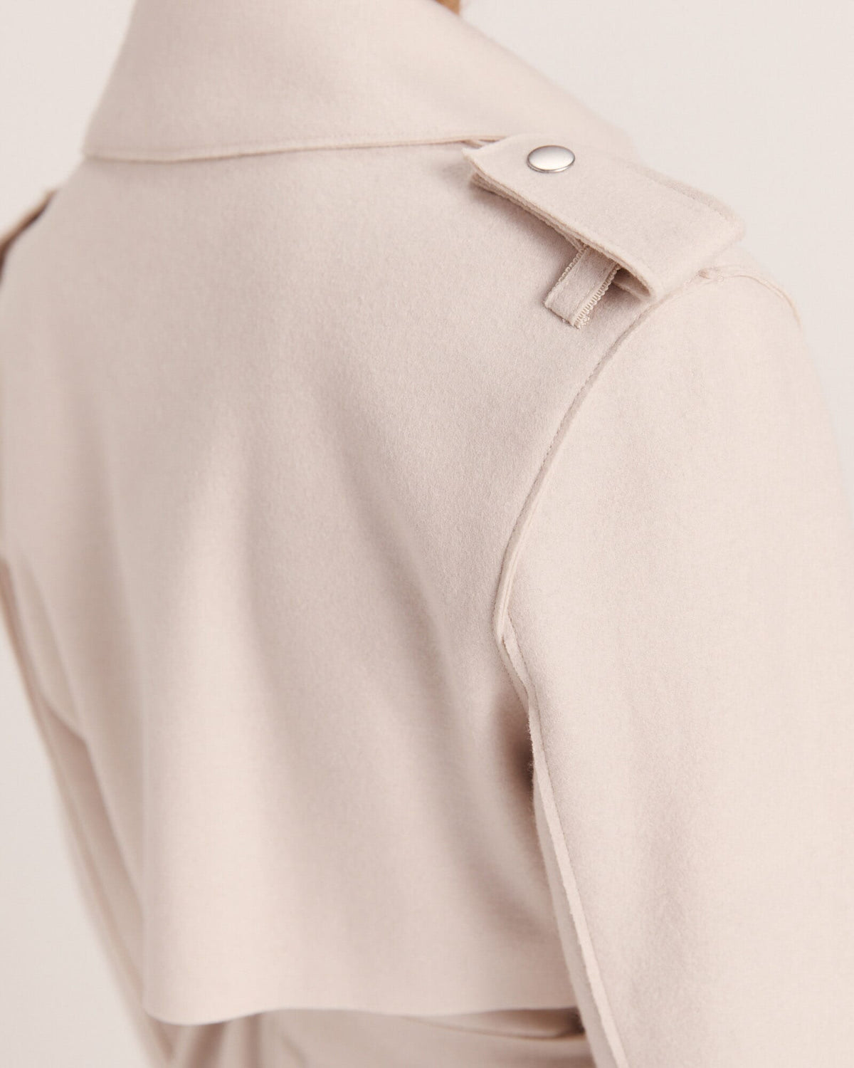 Karla Wool Longline Trench Coat