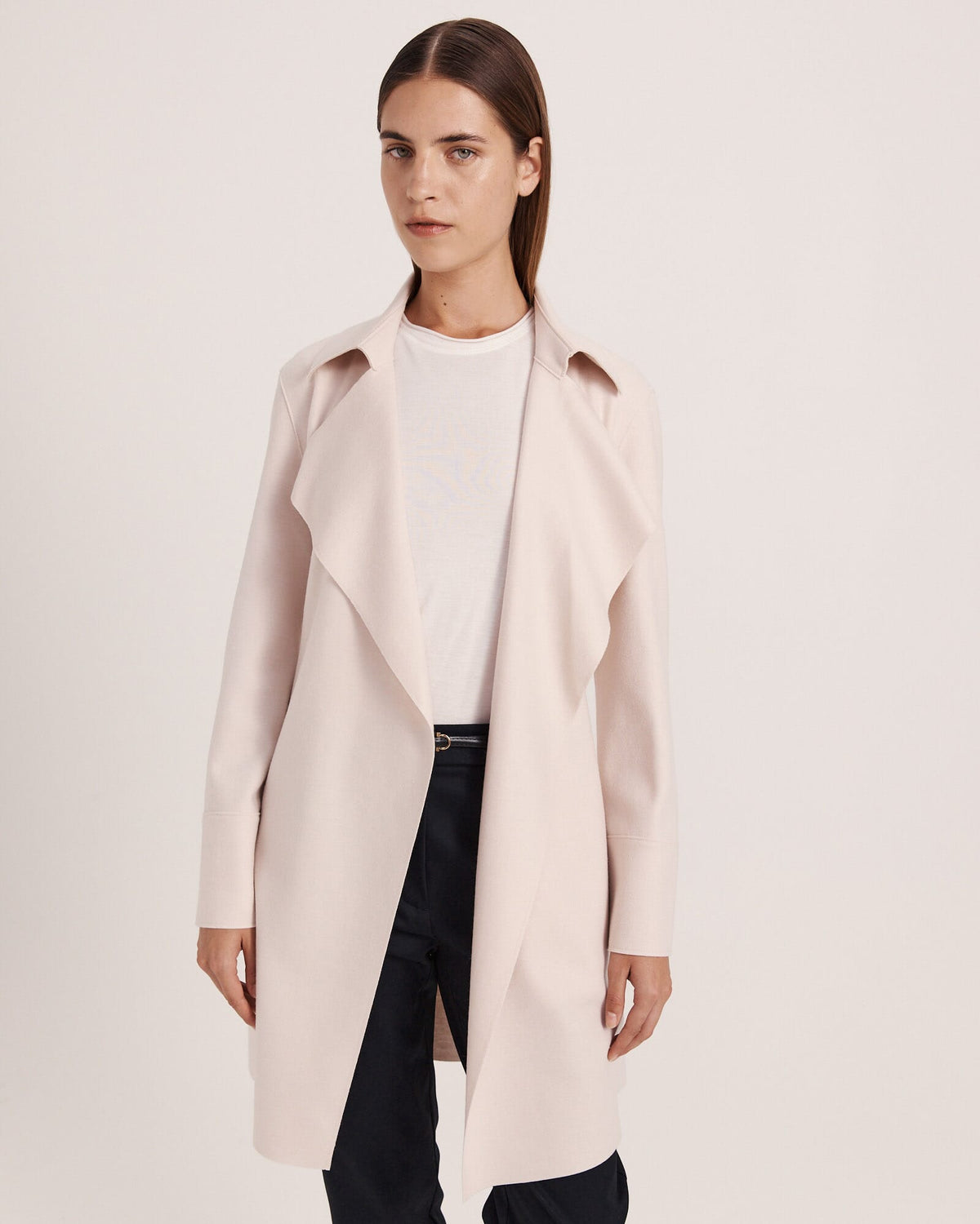 Karla Wool Short Trench