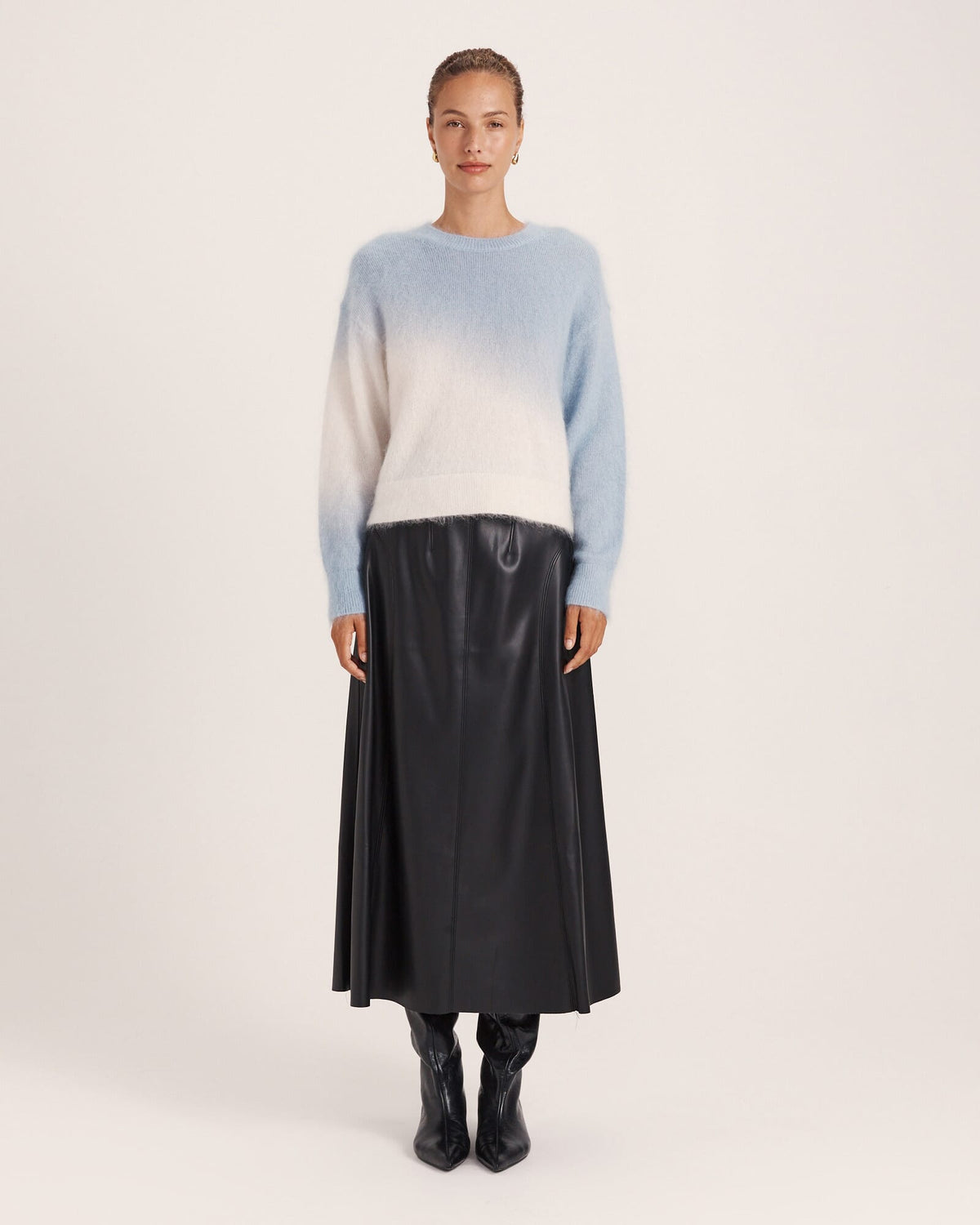 Minnie Mohair Dip Dye Sweater