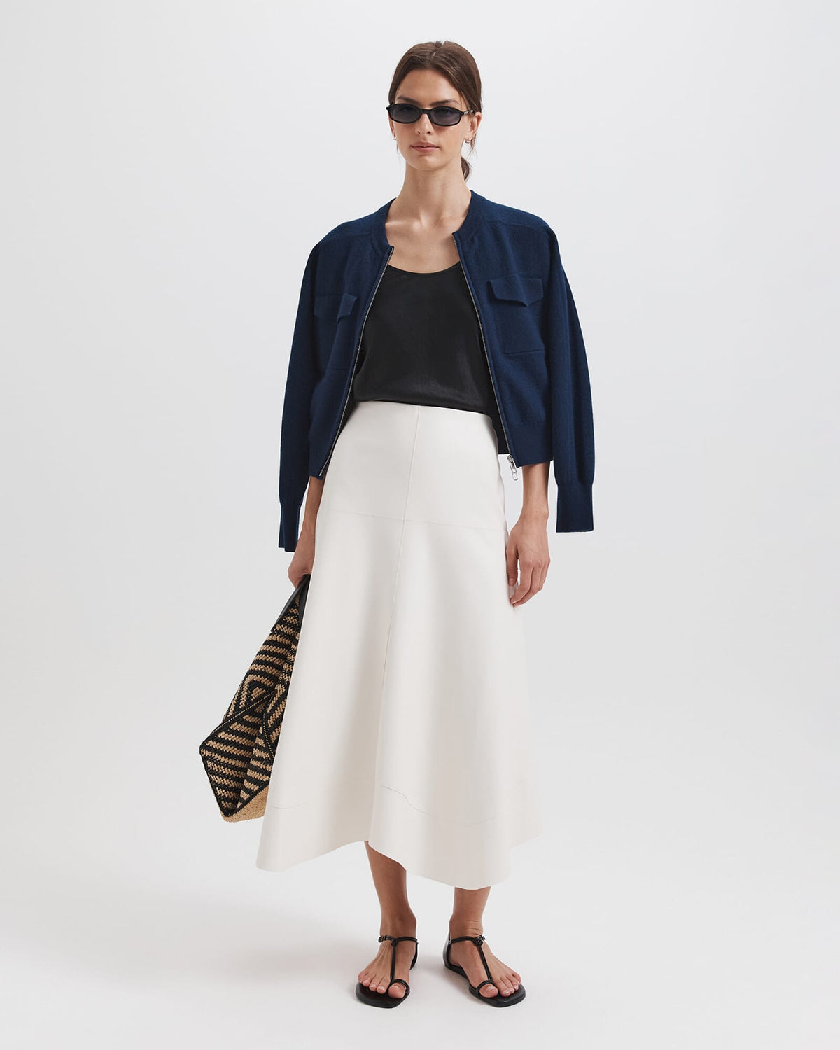 Amaya Boiled Wool Bomber