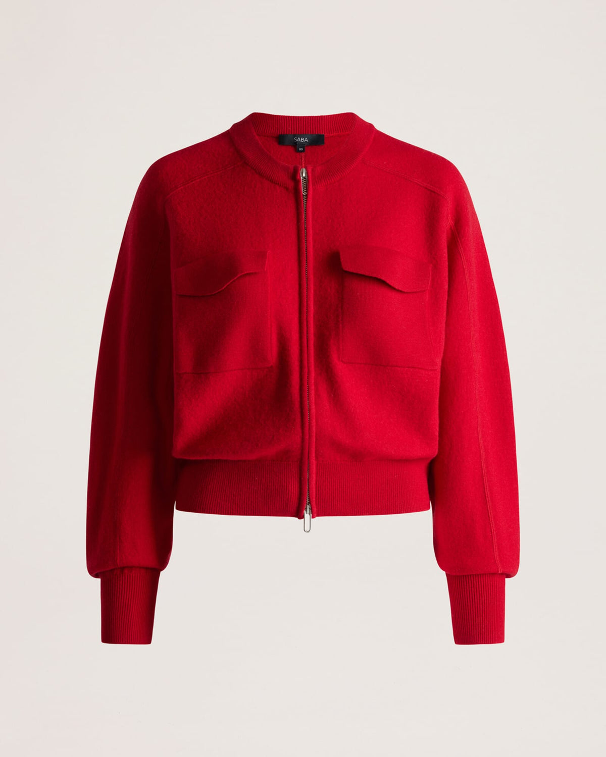 Amaya Boiled Wool Bomber
