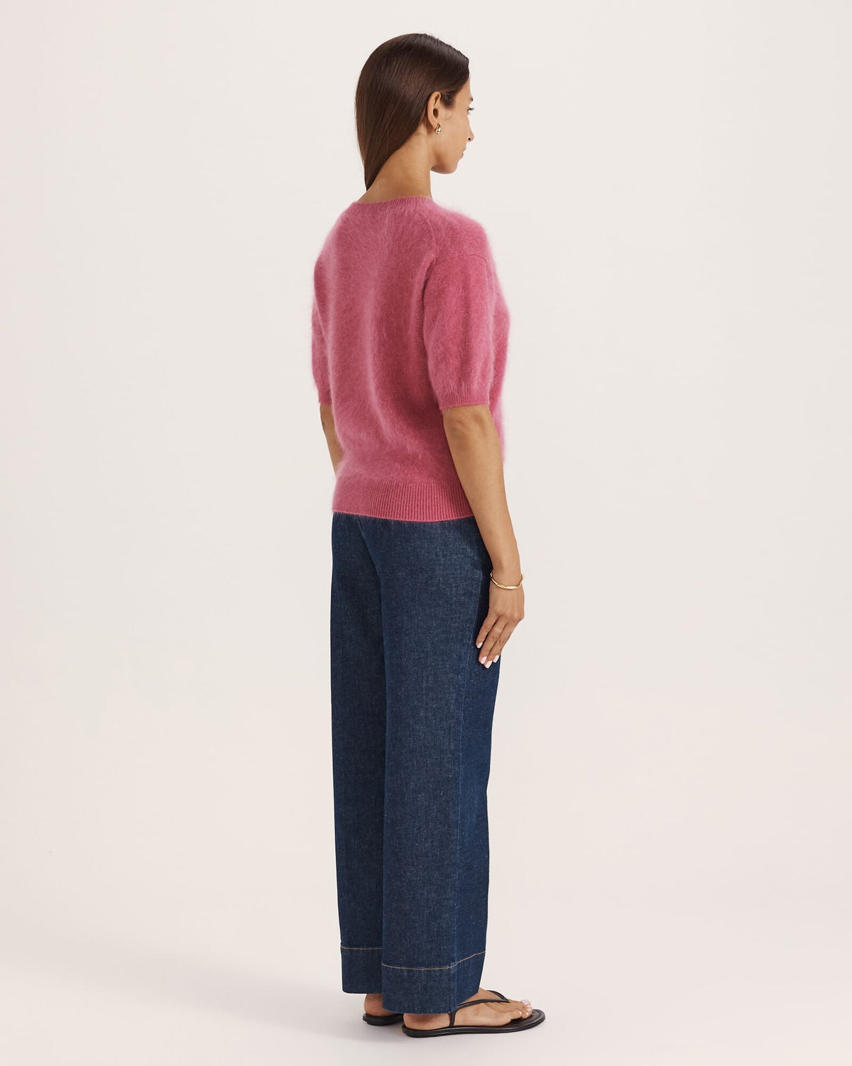 Wynter Wool Cashmere V-Neck Knit
