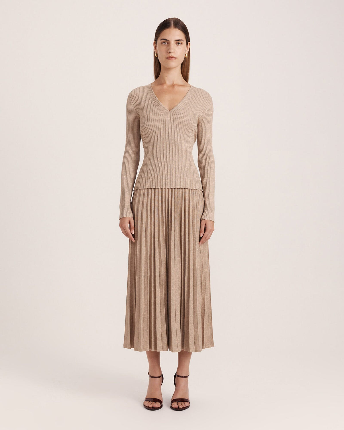 Mariya Sparkling Long Sleeve Top